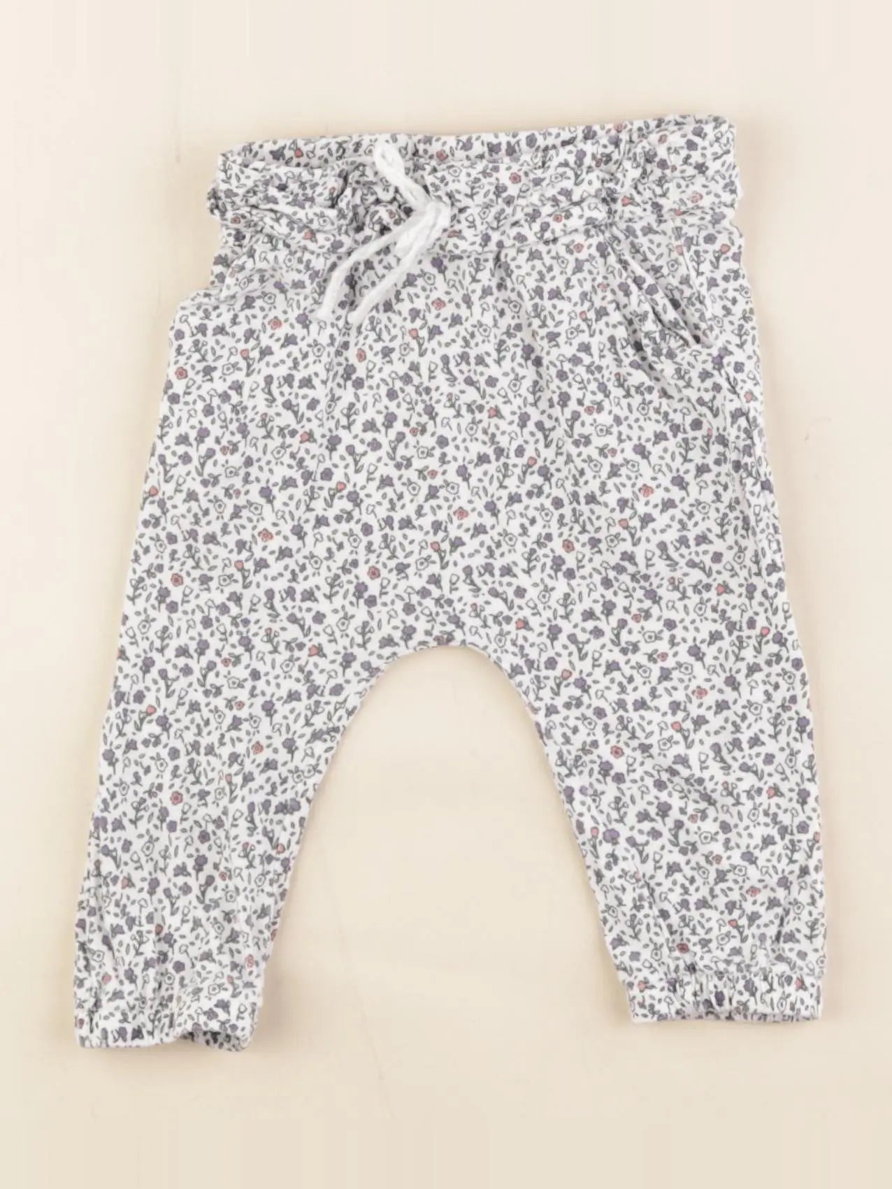 Vertbaudet - sarouel multicolore - 6 mois