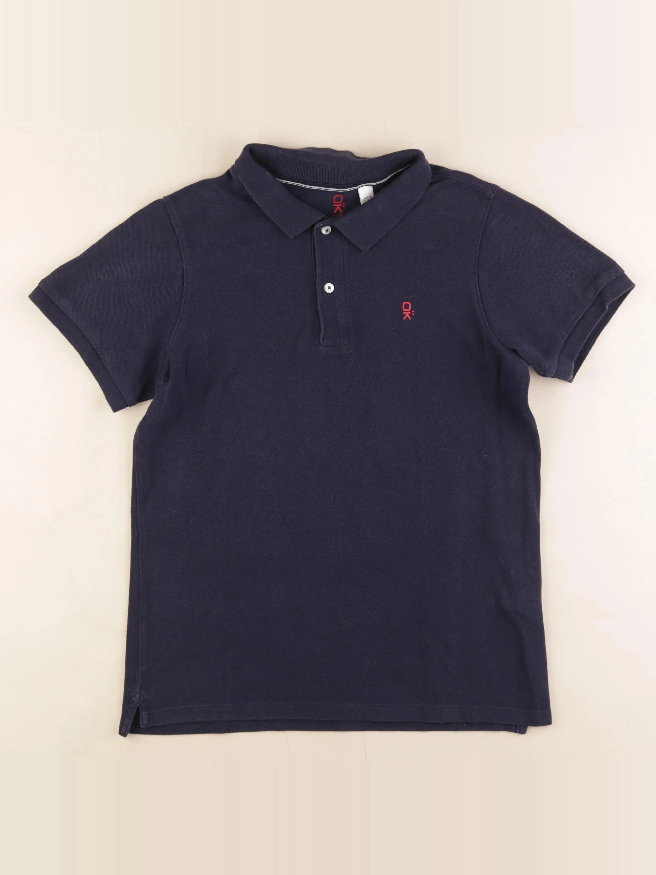 Okaidi - polo bleu - 14 ans