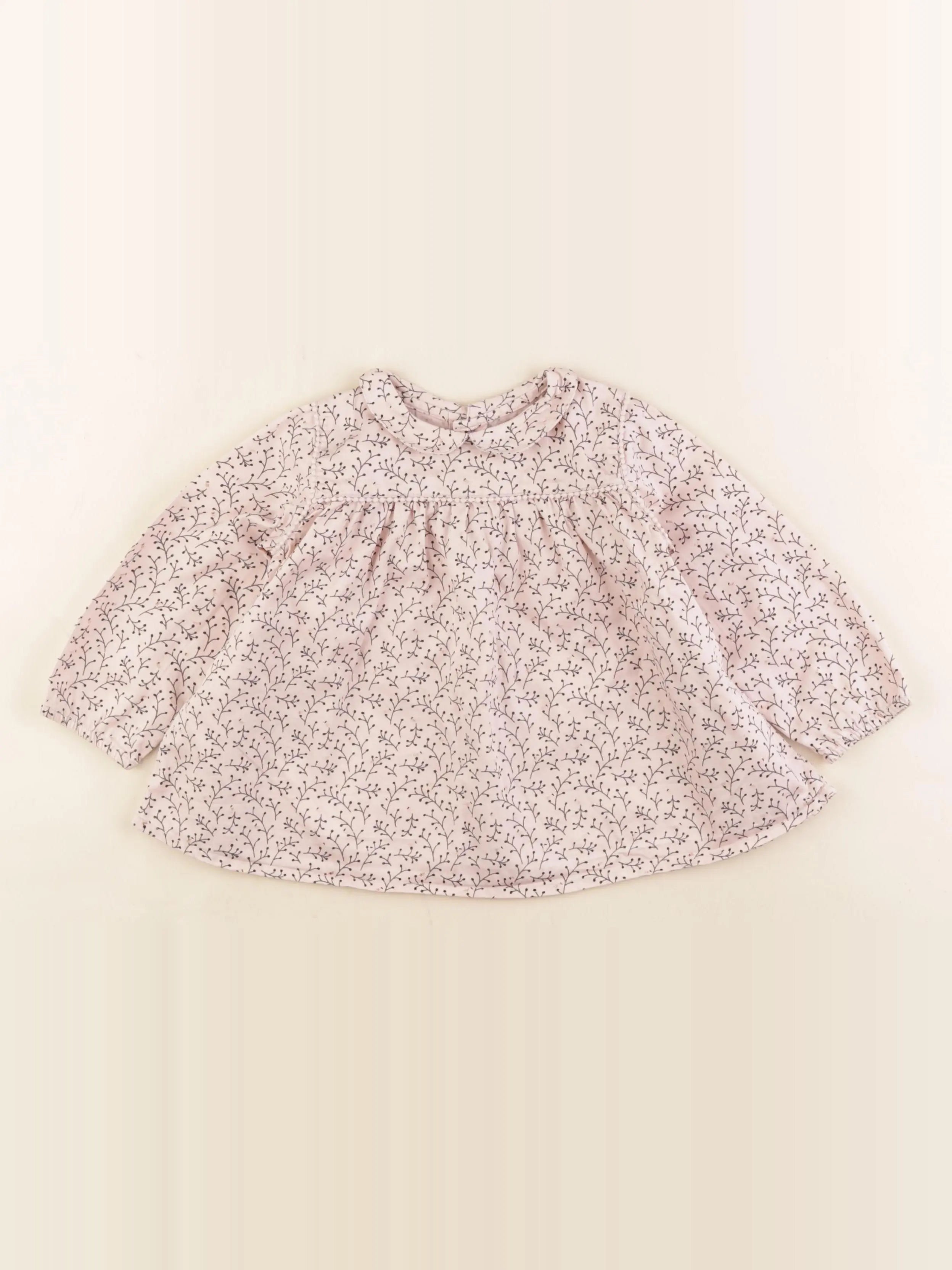 Boutchou - blouse rose - 18 mois