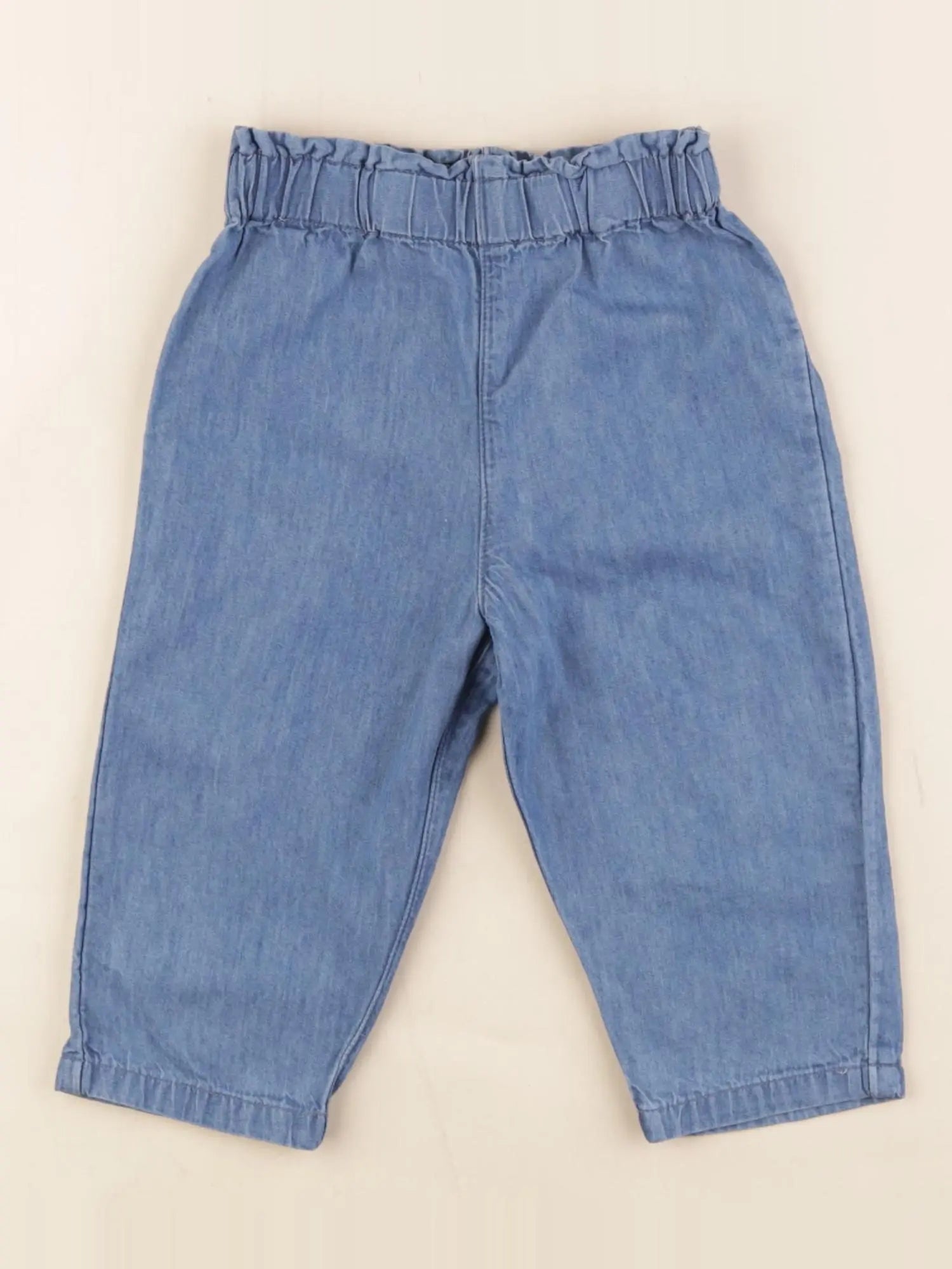 Cyrillus - pantalon bleu - 18 mois