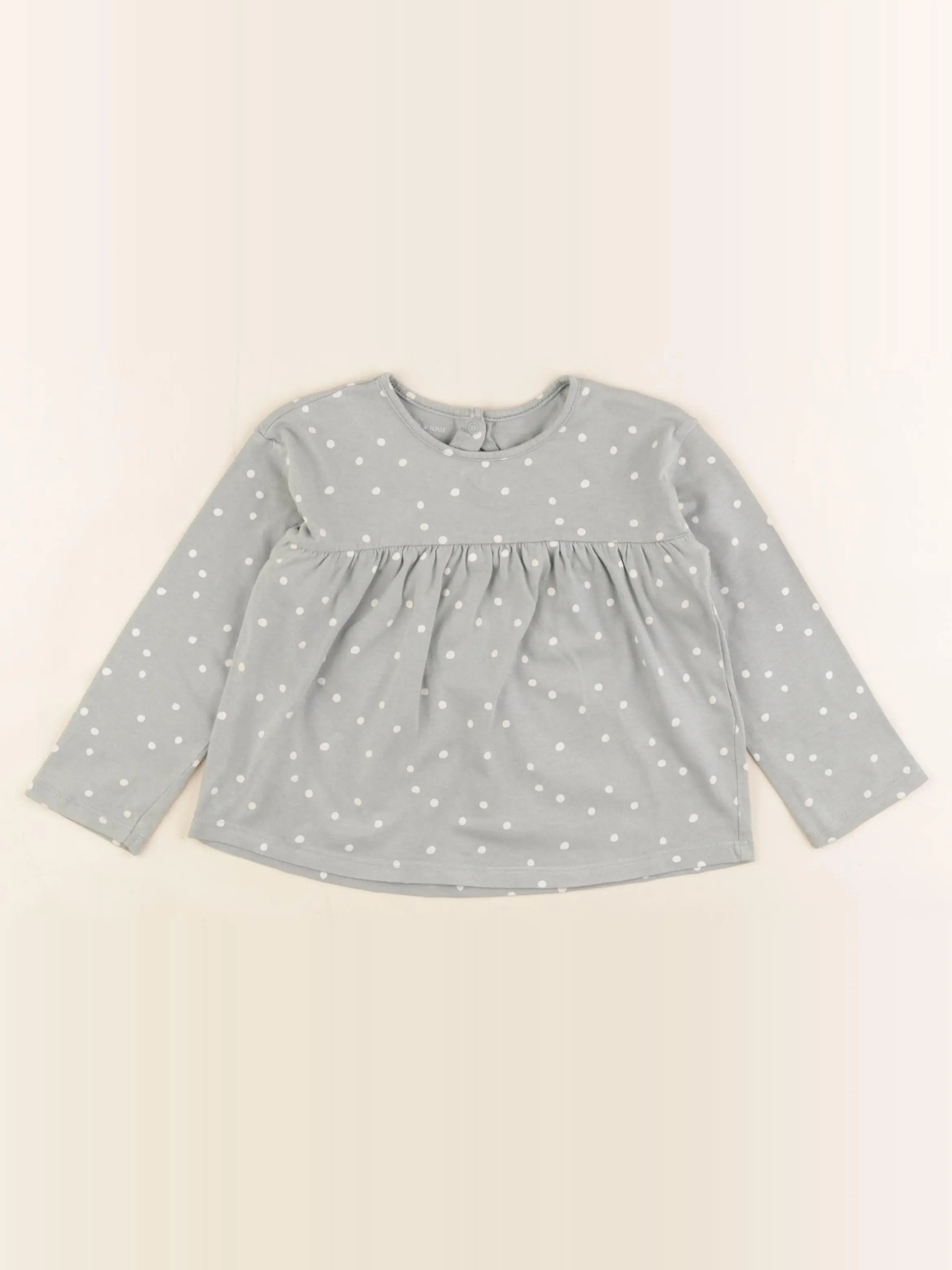 Vertbaudet - tee-shirt vert - 24 mois