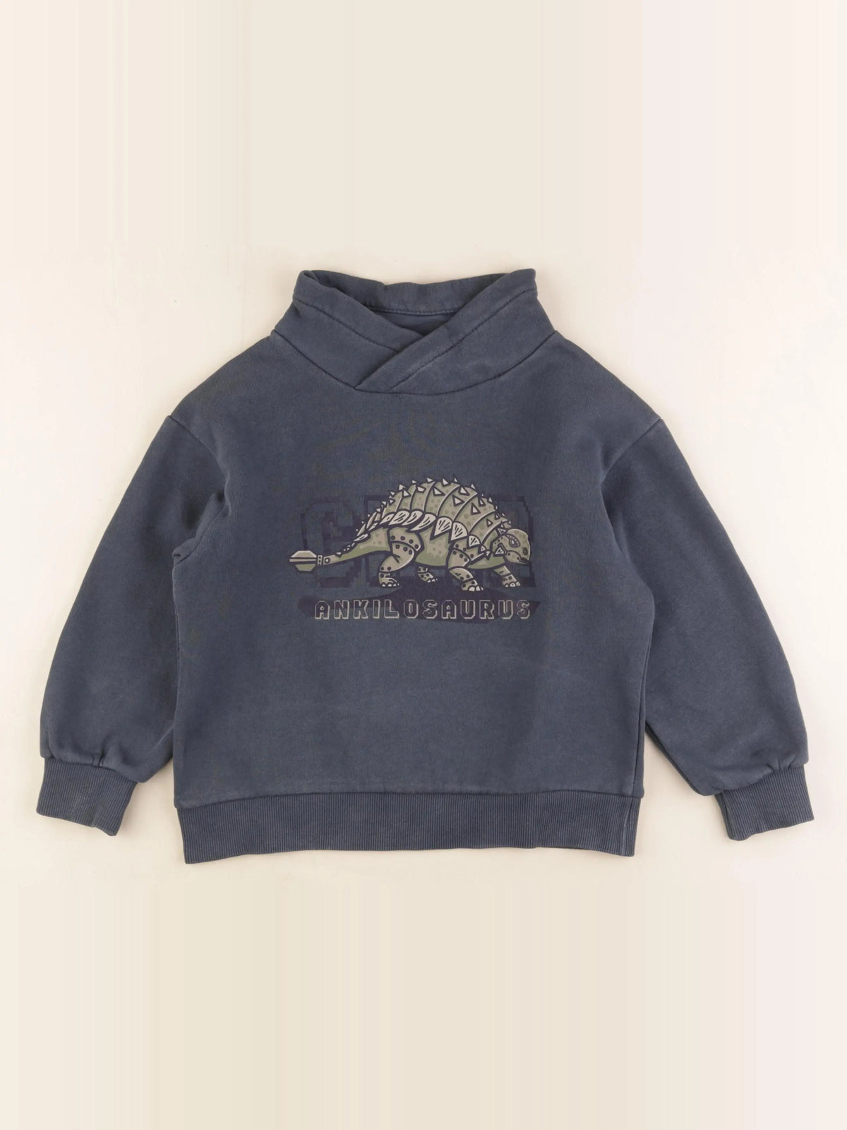 Vertbaudet - sweat gris - 6 ans