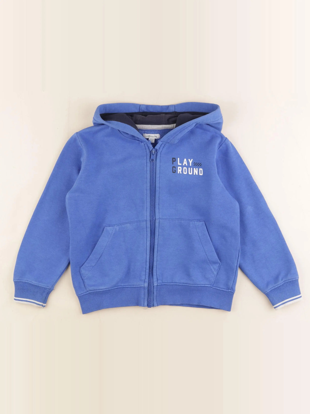 Vertbaudet - sweat bleu - 5 ans