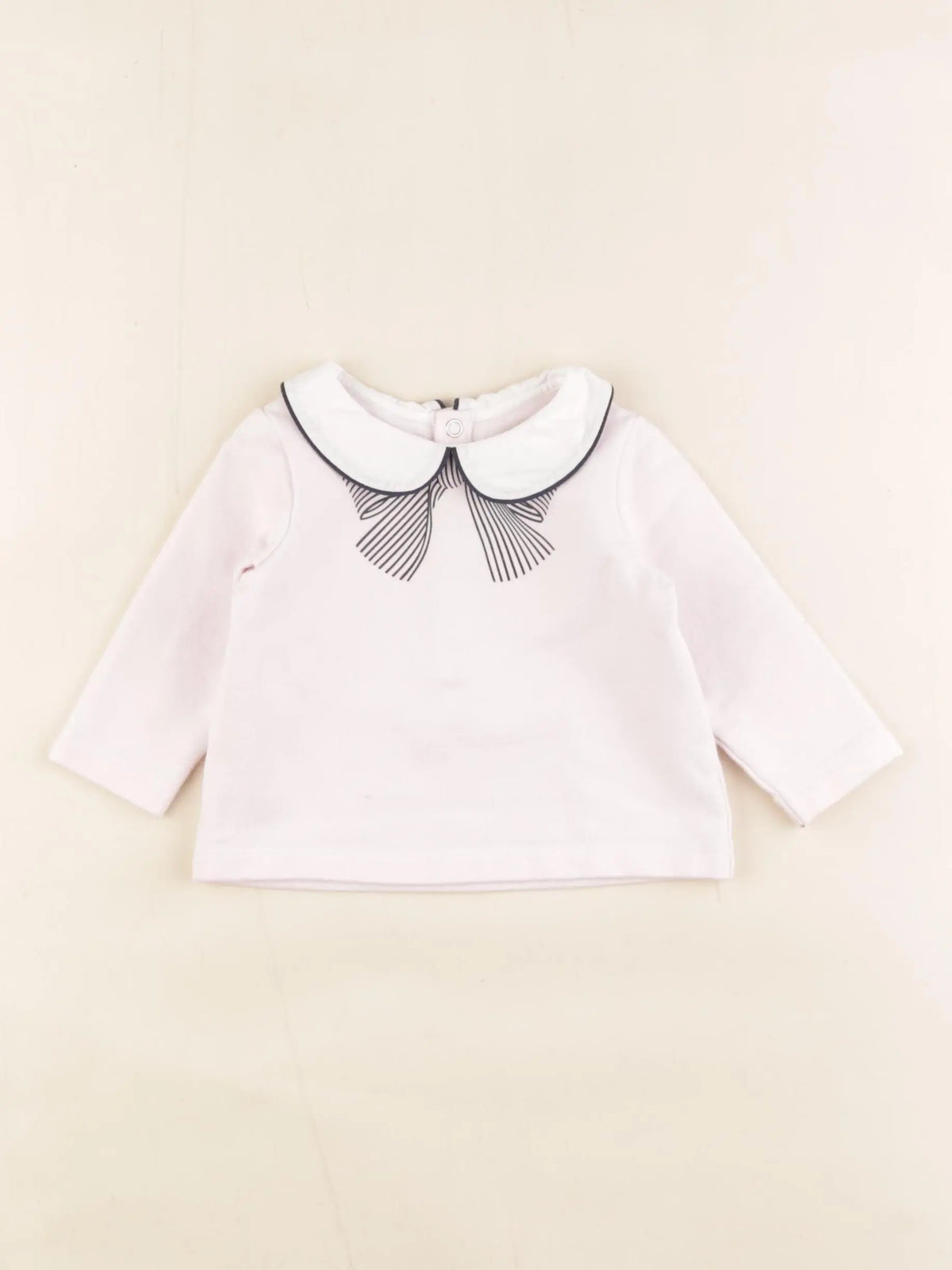 Jacadi - sweat rose - 6 mois