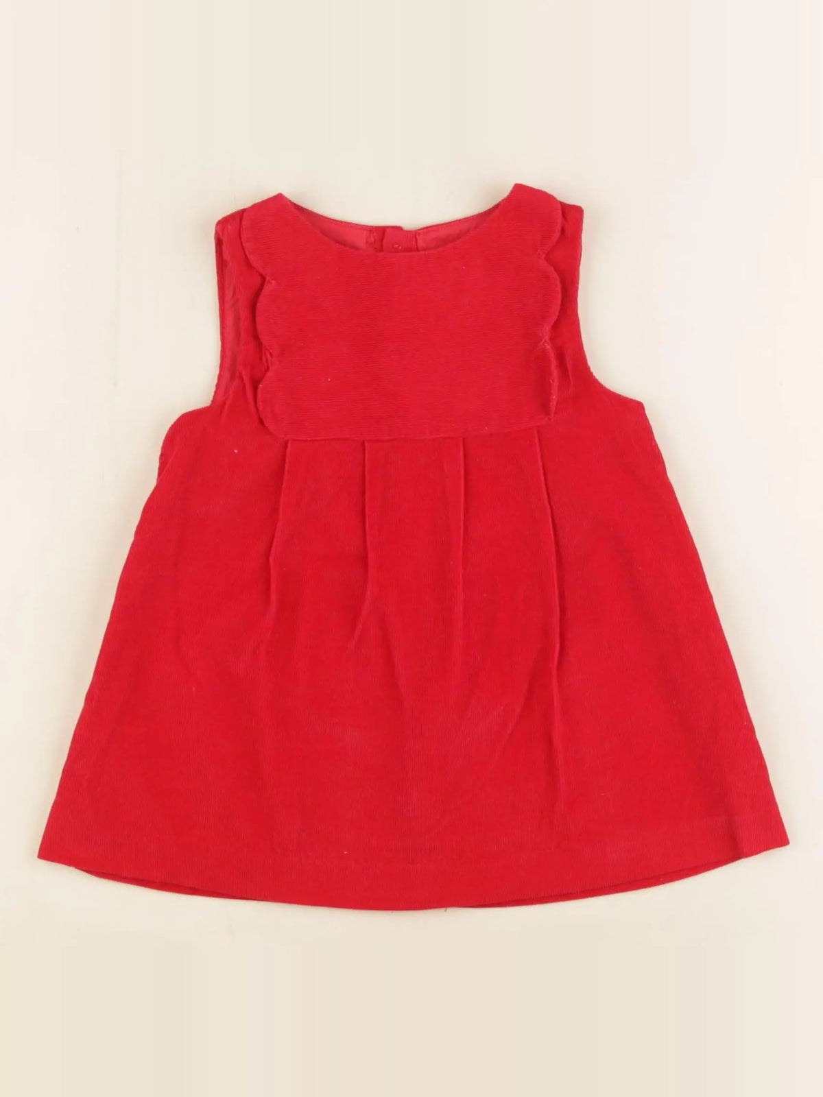 Jacadi - robe rouge - 12 mois