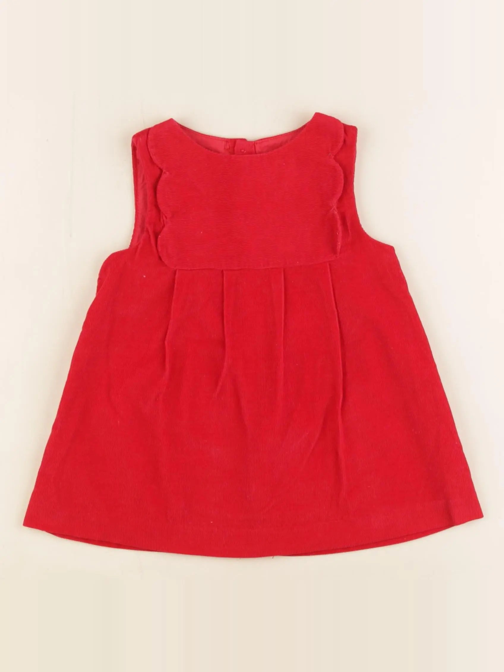 Jacadi - robe rouge - 12 mois