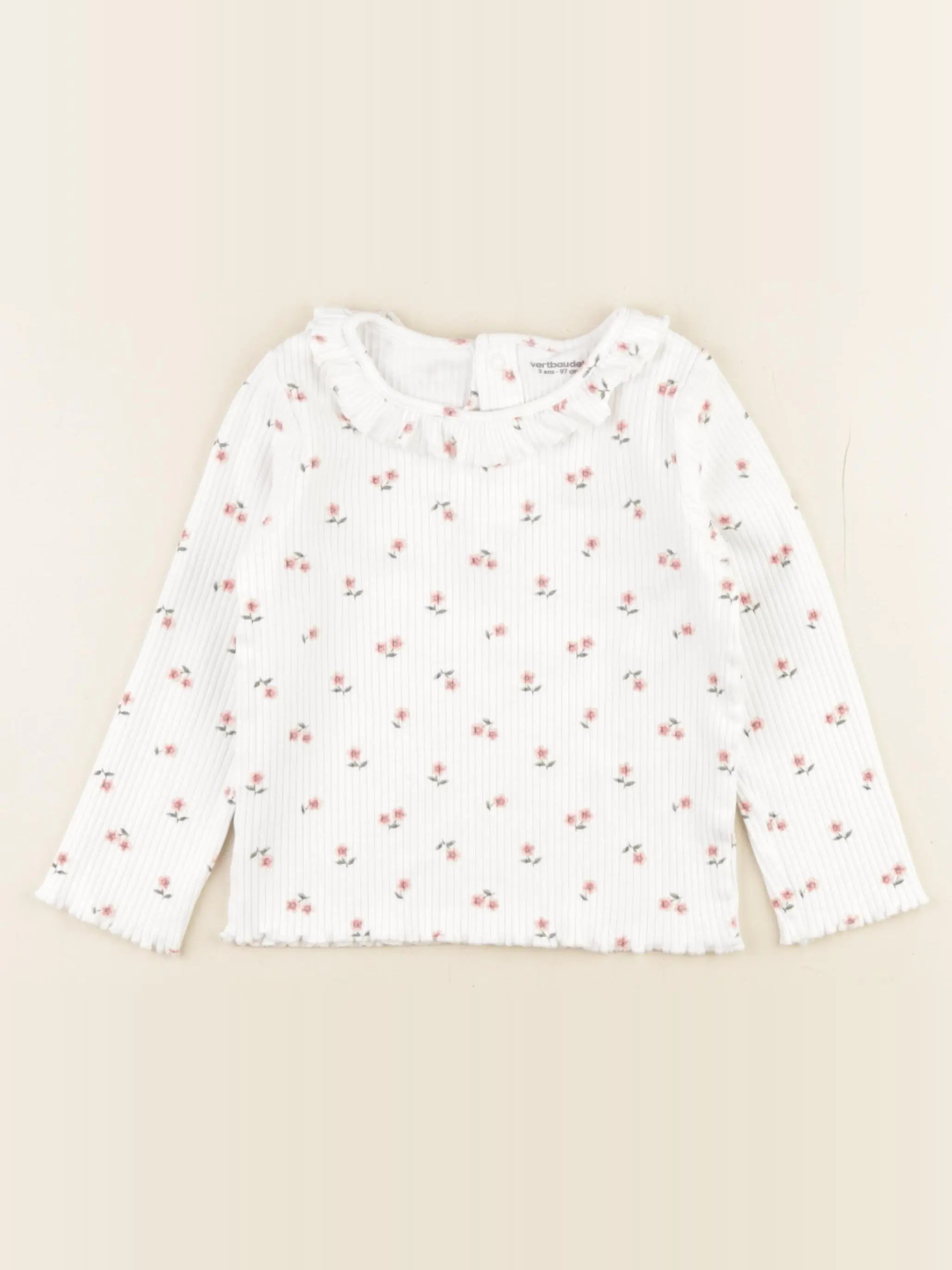 Vertbaudet - tee-shirt multicolore - 3 ans