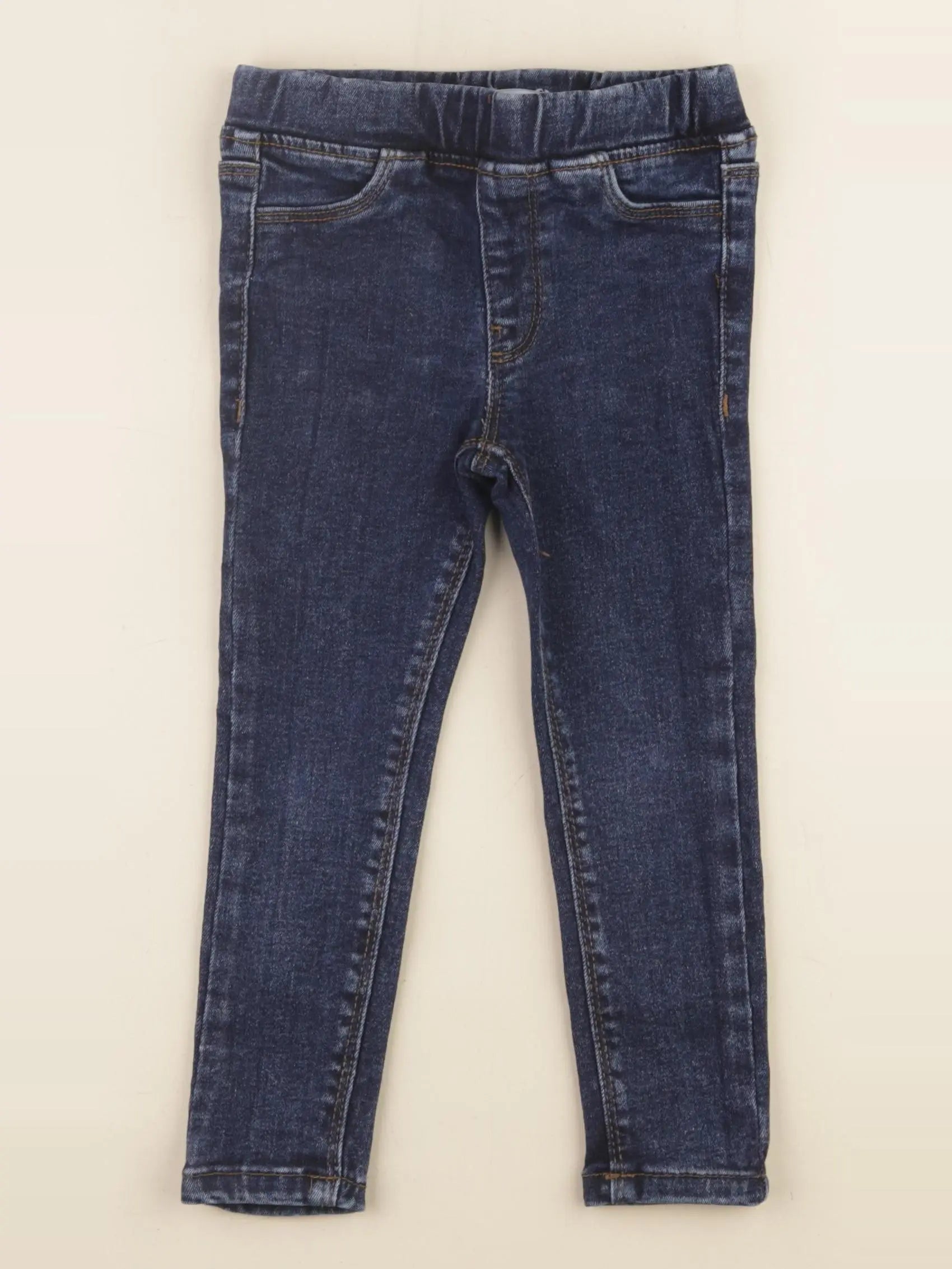 Vertbaudet - jegging bleu - 3 ans