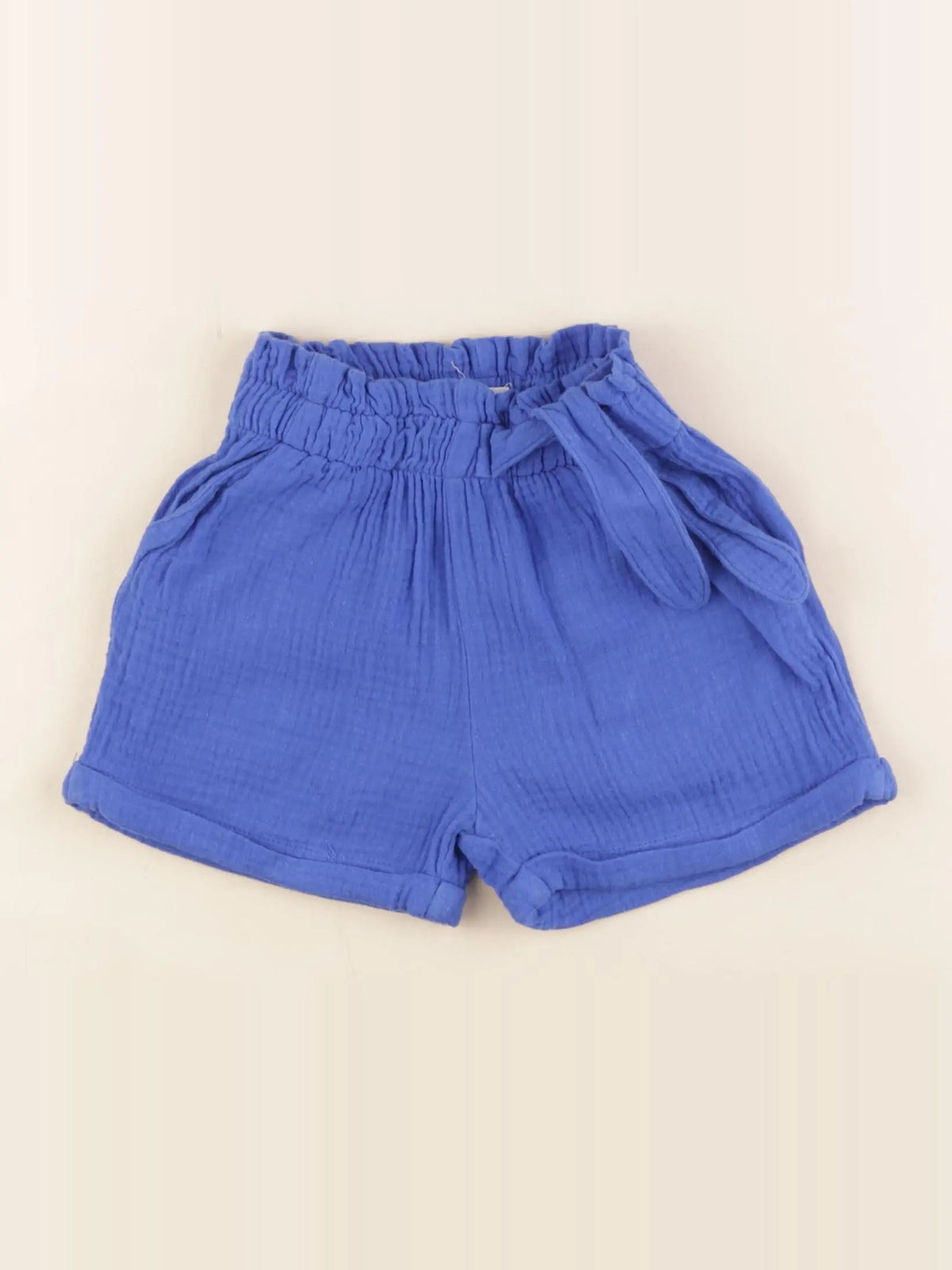 Vertbaudet - short bleu - 4 ans