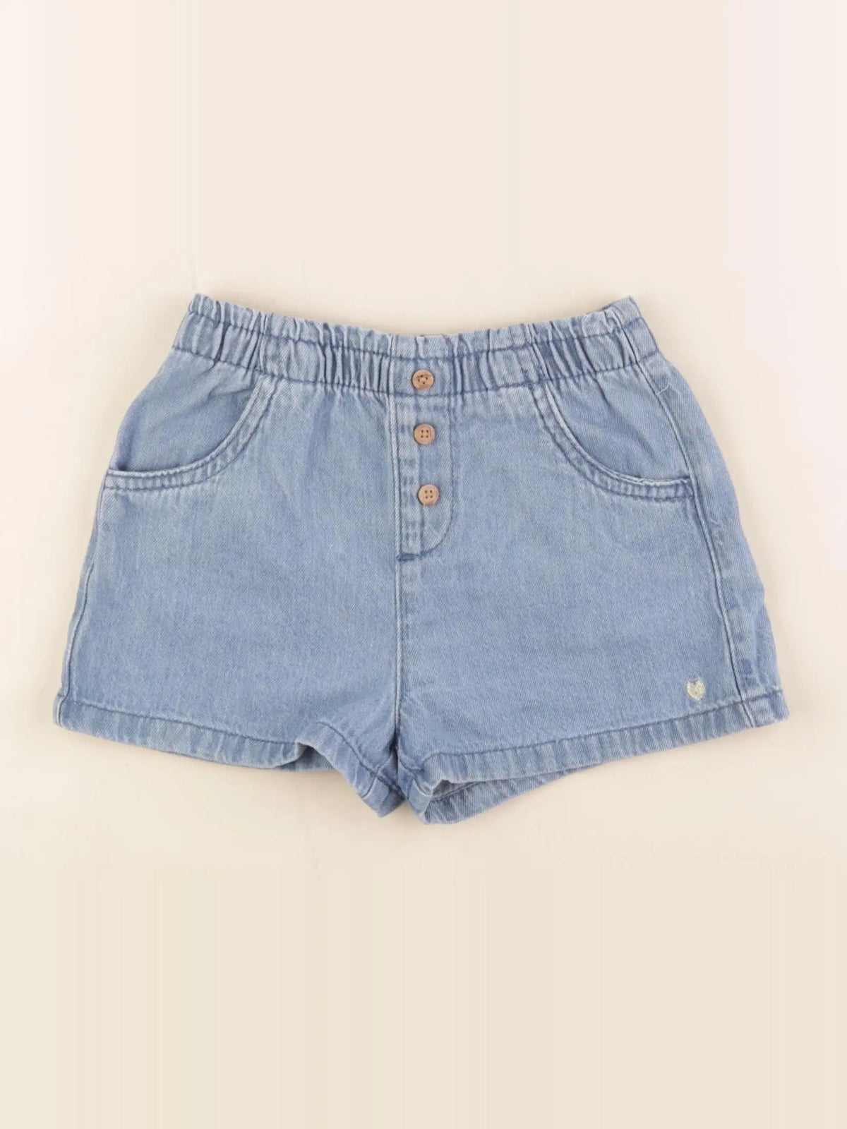 Vertbaudet - short bleu - 4 ans
