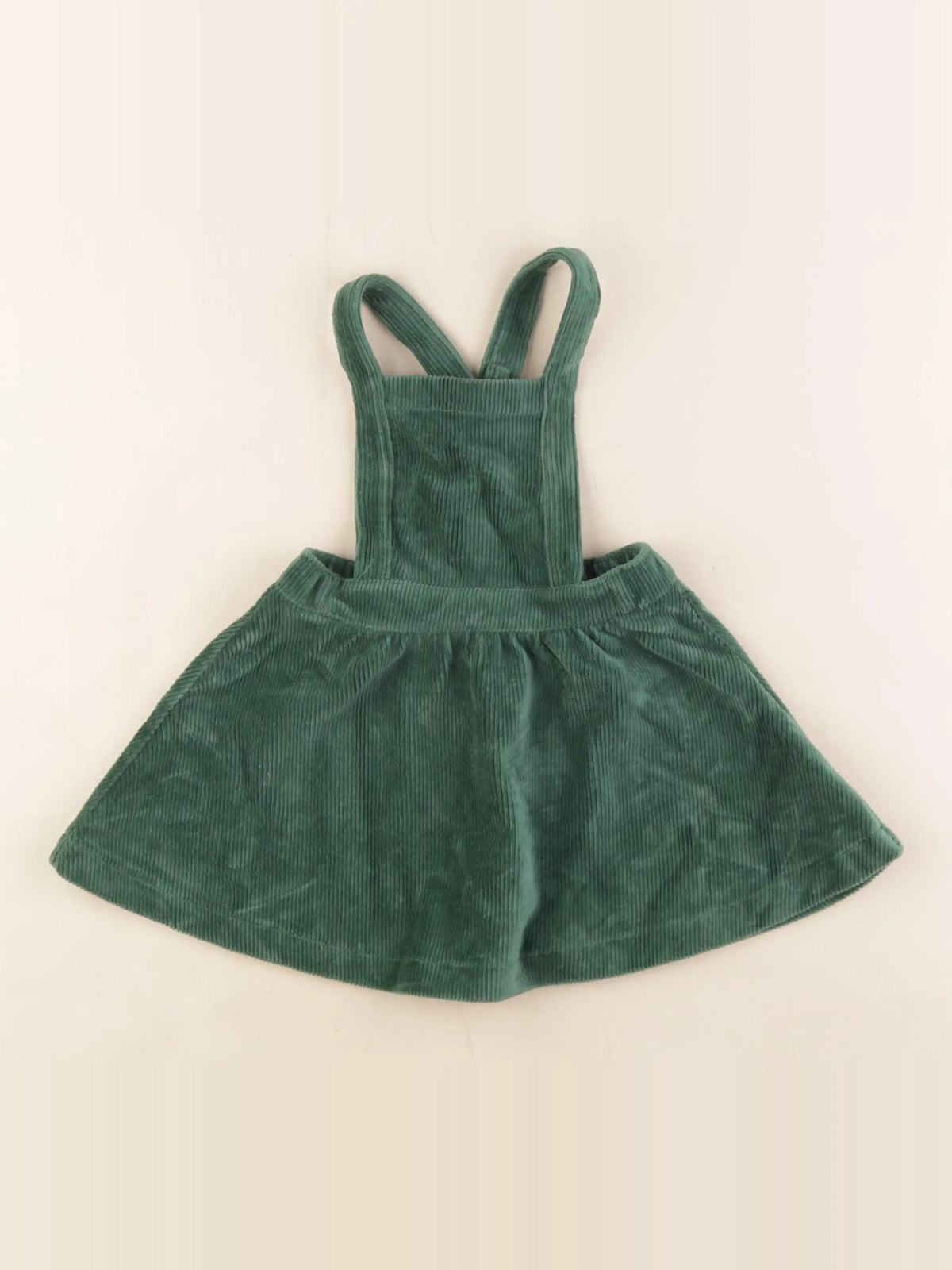 Vertbaudet - robe vert - 2 ans