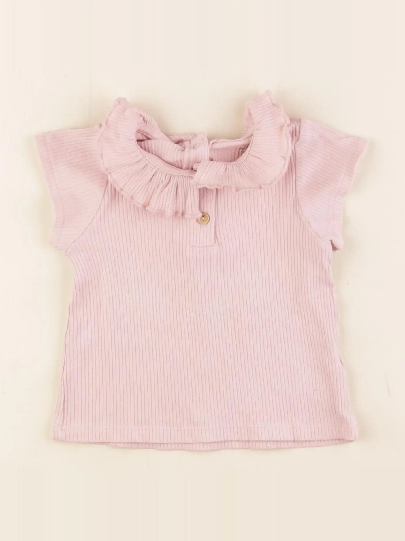 Vertbaudet - tee-shirt rose - 18 mois