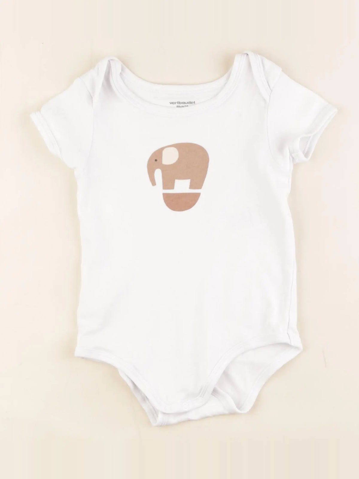 Vertbaudet - body blanc - 2 ans