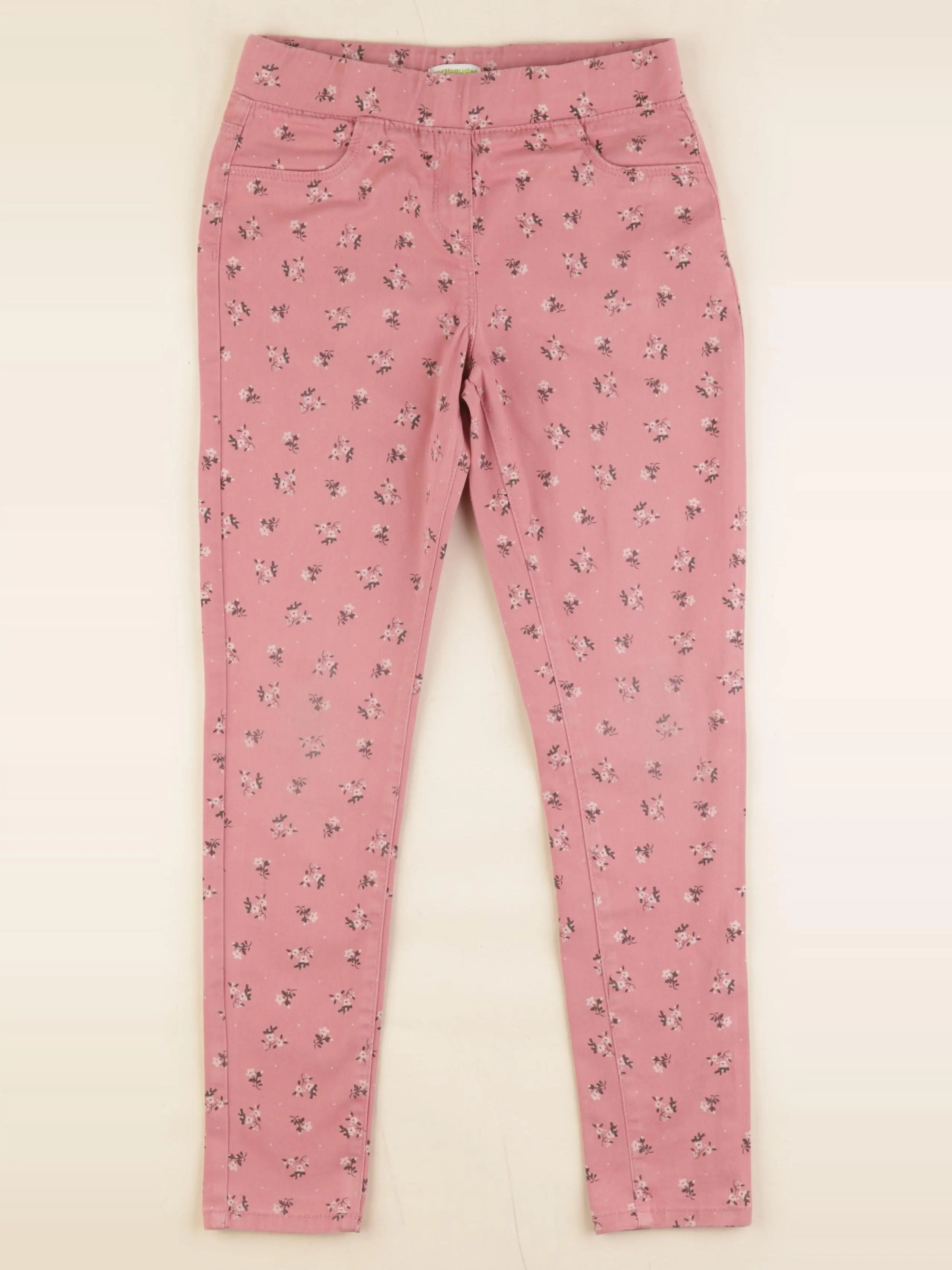 Vertbaudet - jegging rose - 10 ans