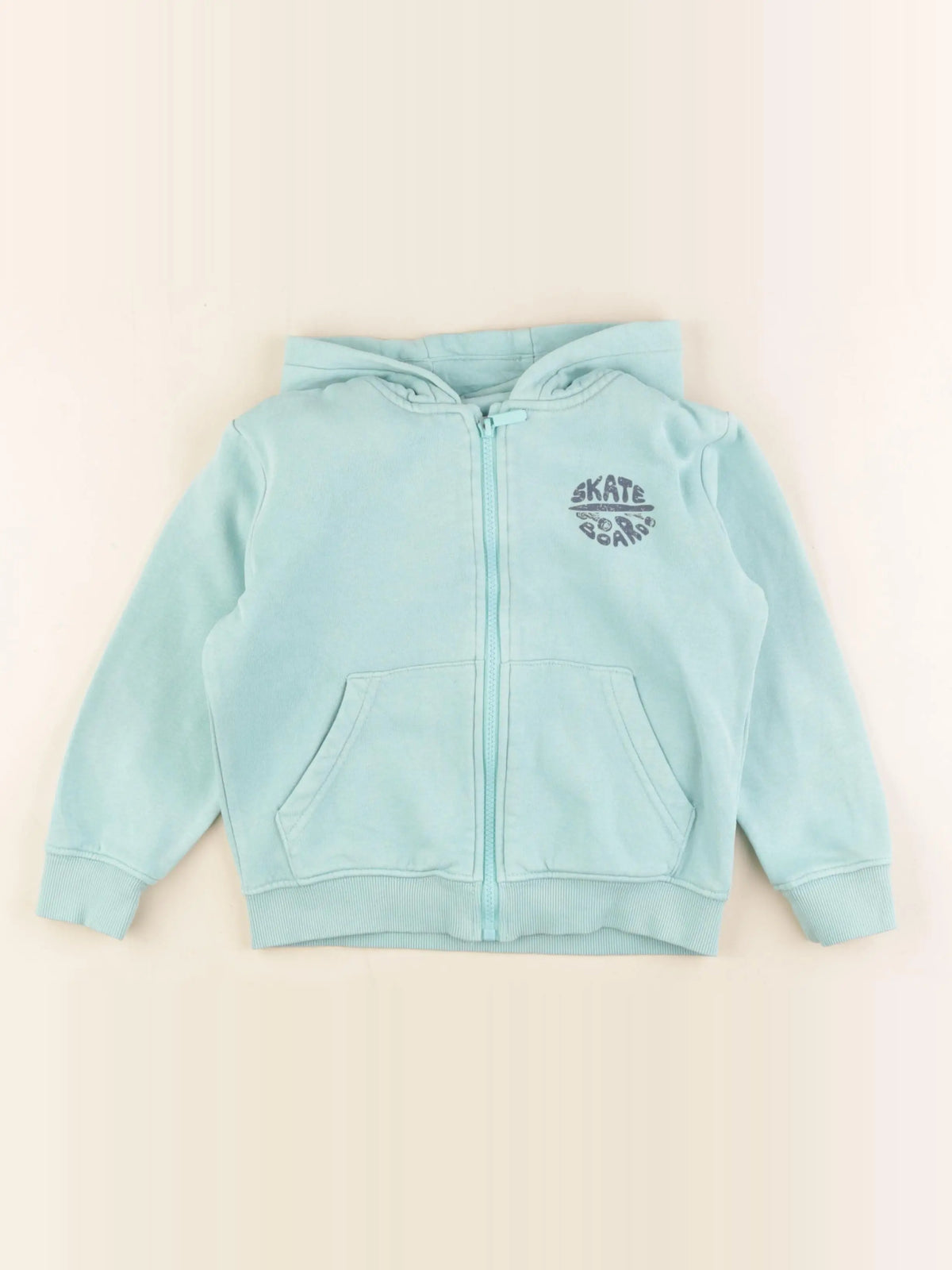 Vertbaudet - sweat bleu - 5 ans