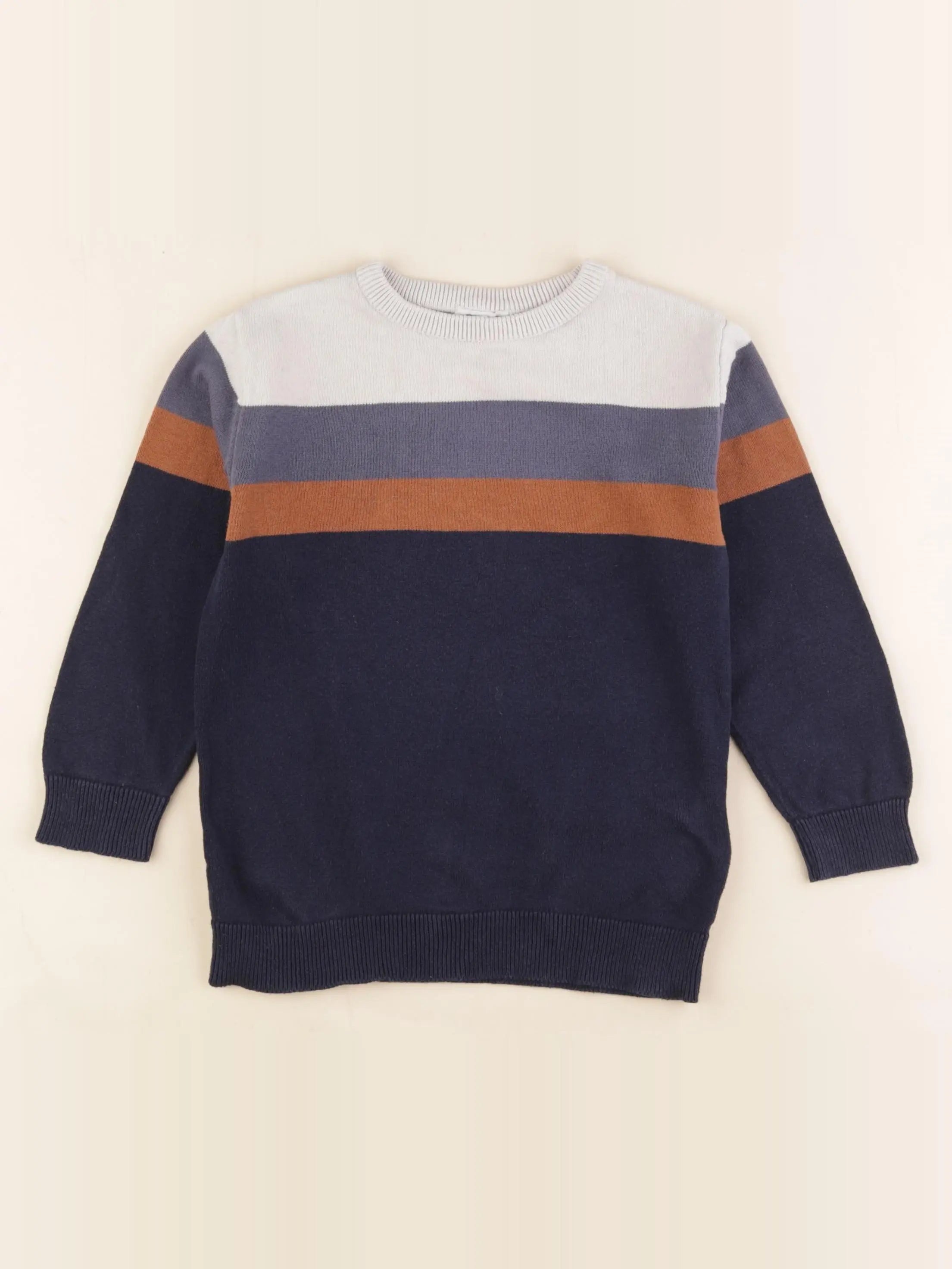 Vertbaudet - pull bleu - 5 ans