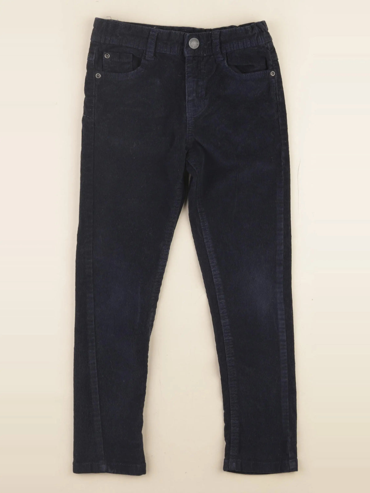 Vertbaudet - pantalon bleu - 6 ans