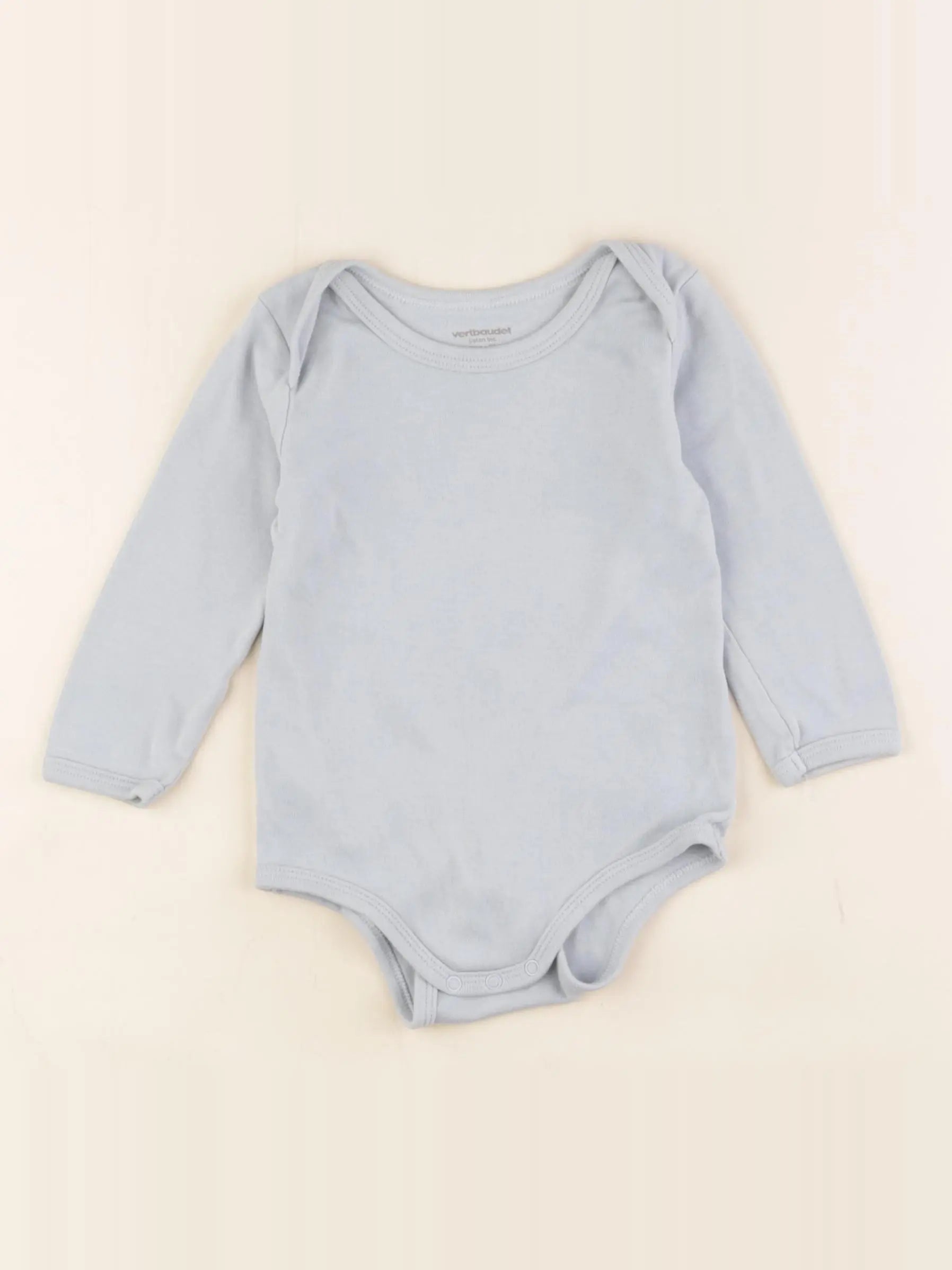 Vertbaudet - body bleu - 18 mois