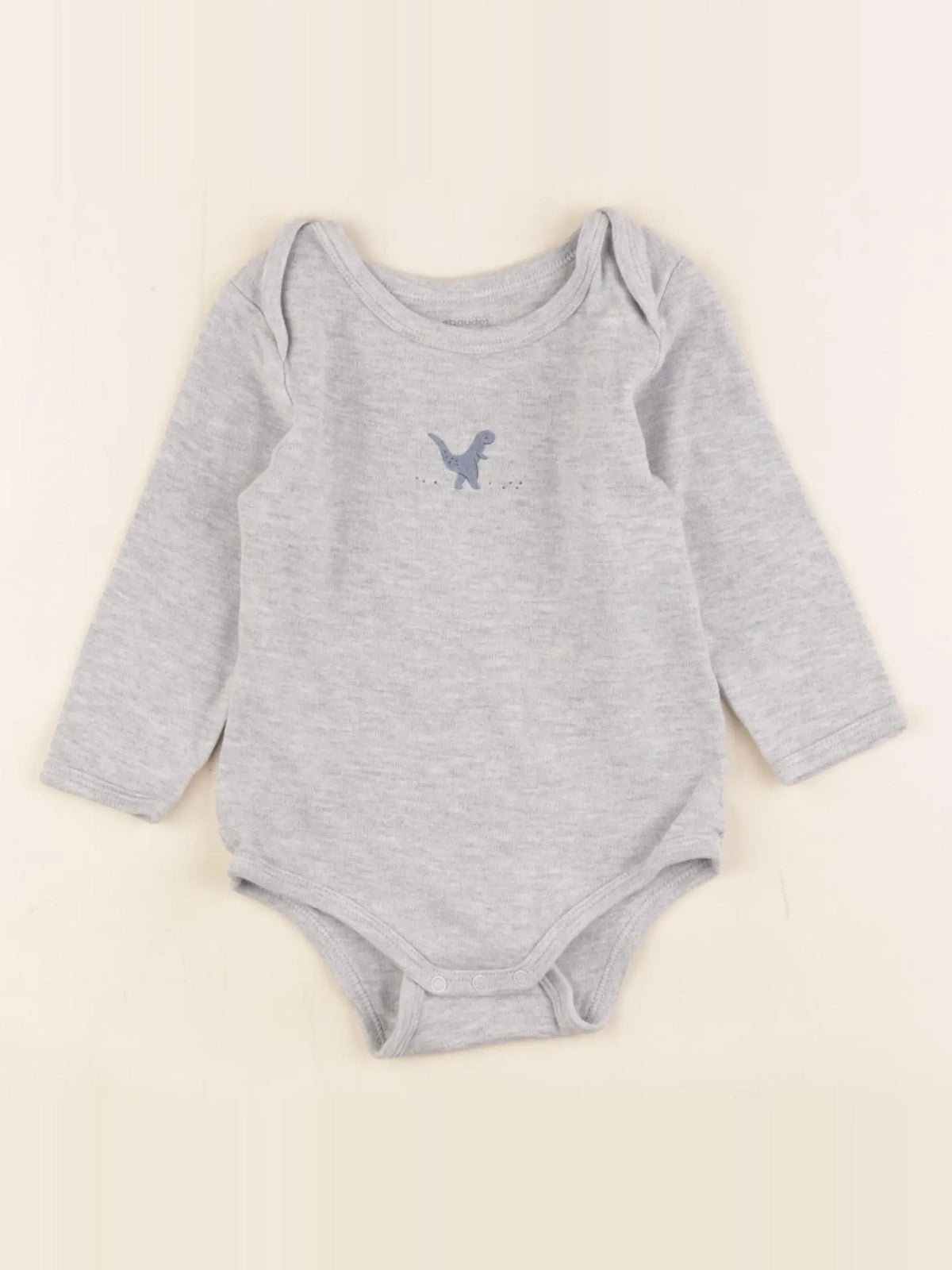 Vertbaudet - body gris - 18 mois