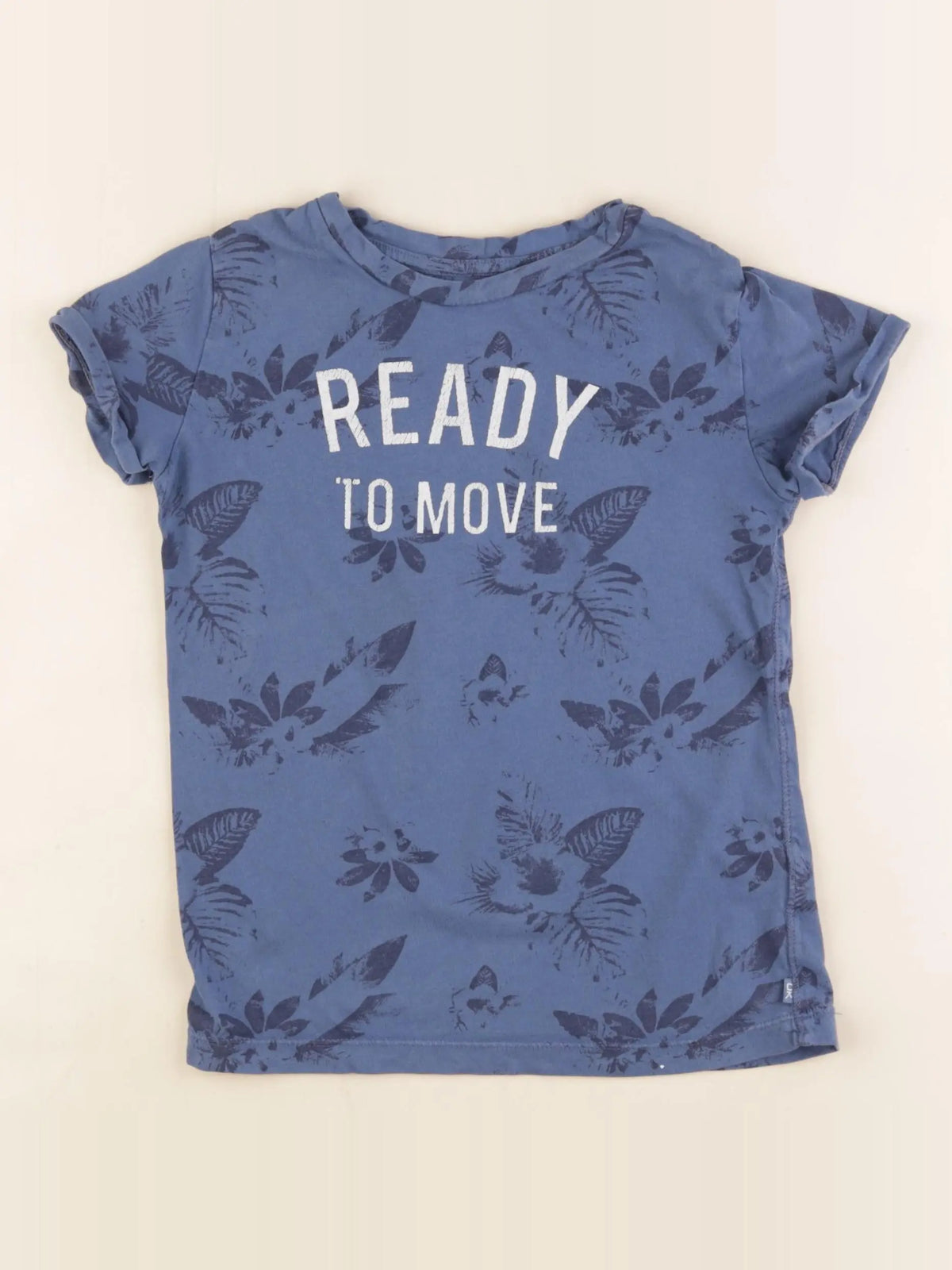 Okaidi - tee-shirt bleu - 5 ans