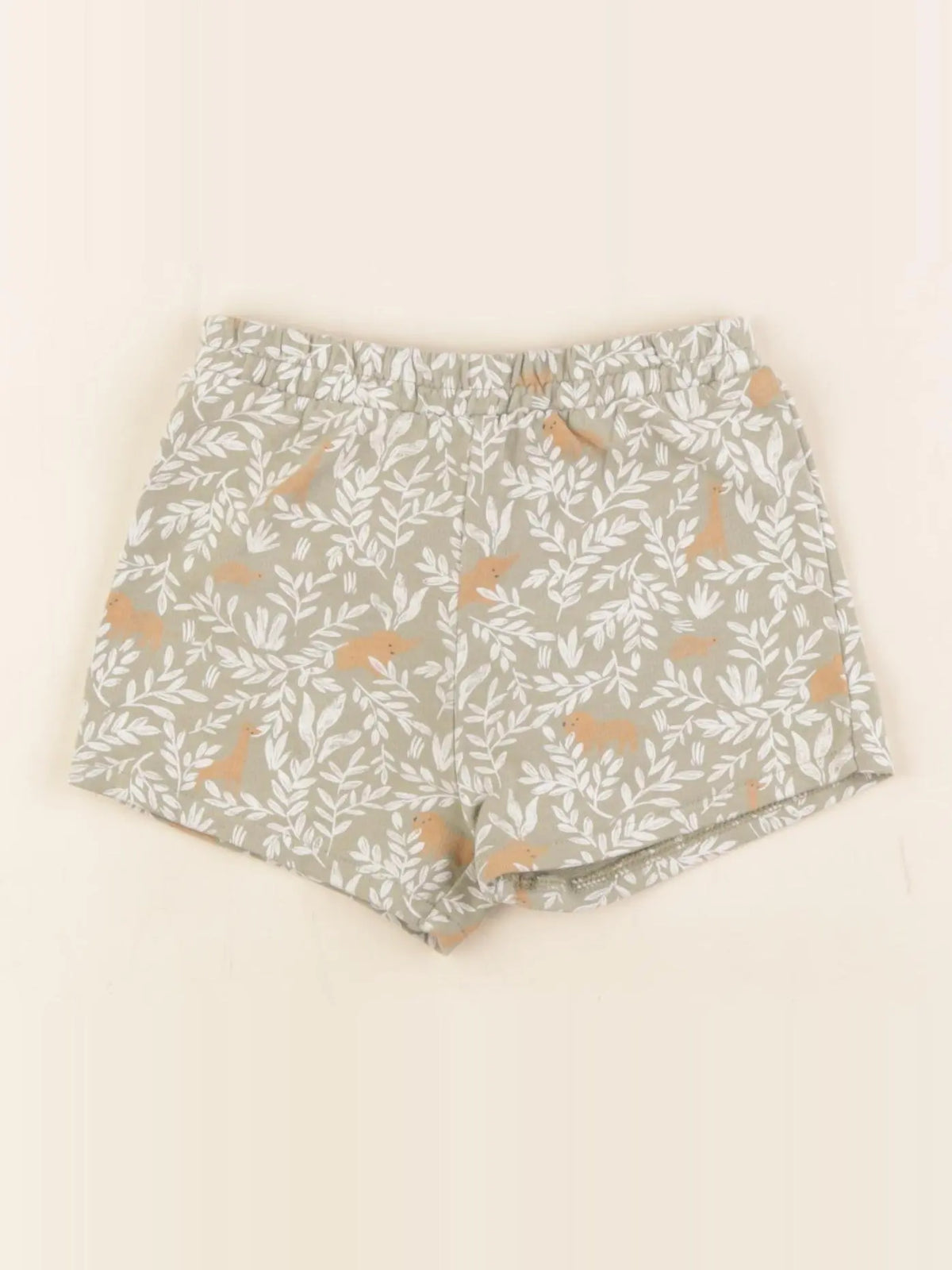 Vertbaudet - short vert - 12 mois