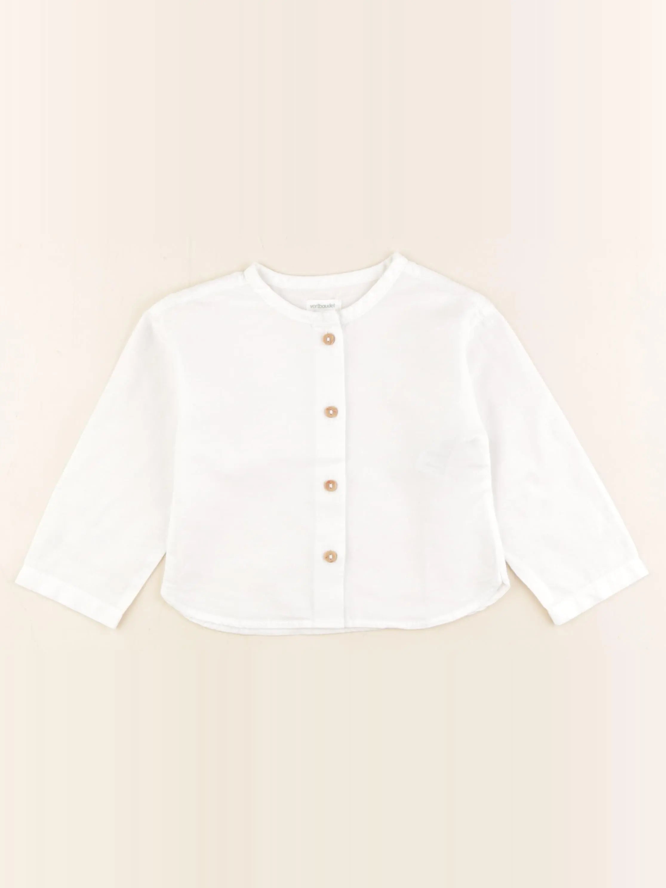 Vertbaudet - chemise blanc - 12 mois