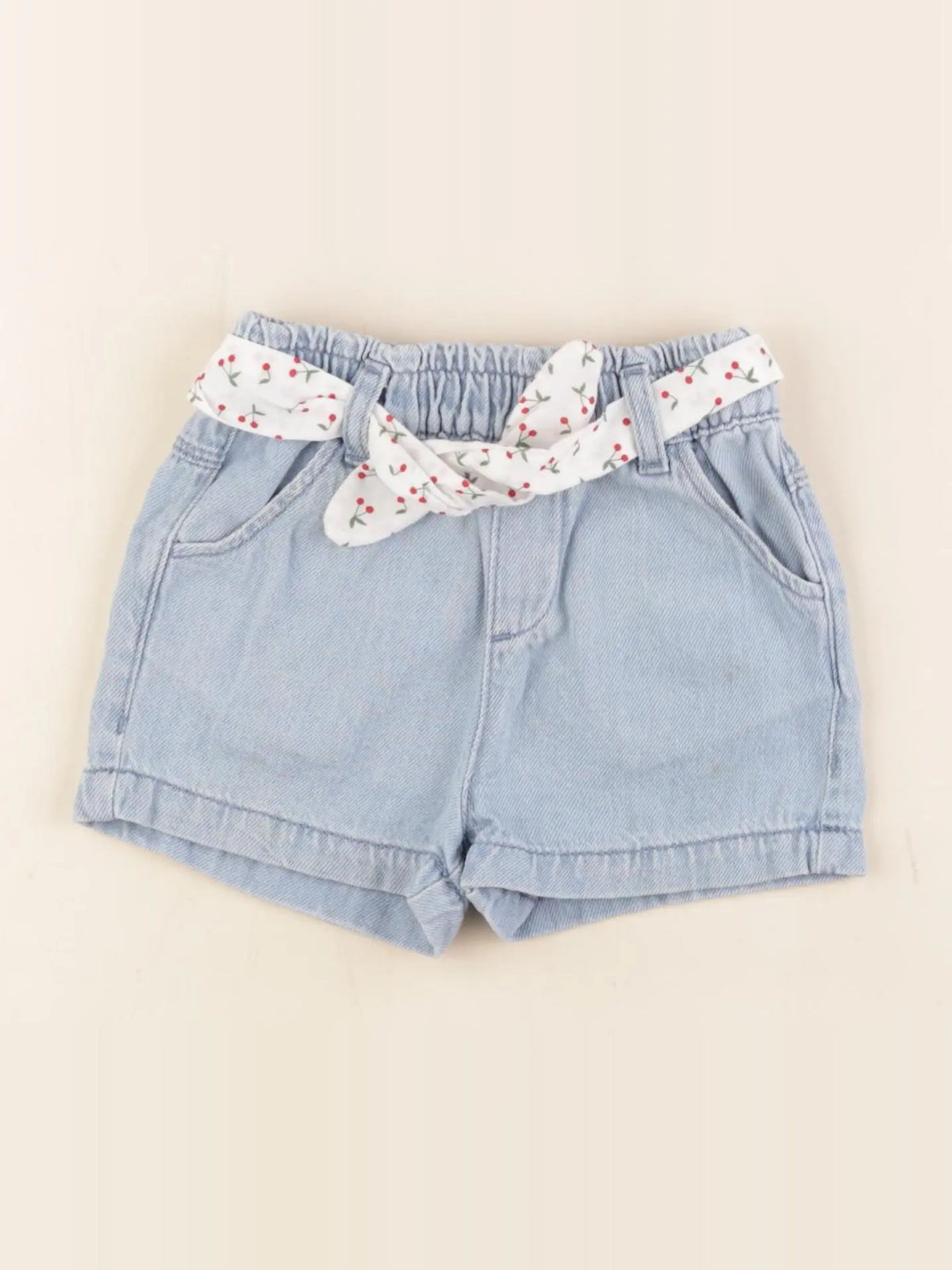 Vertbaudet - short bleu - 18 mois