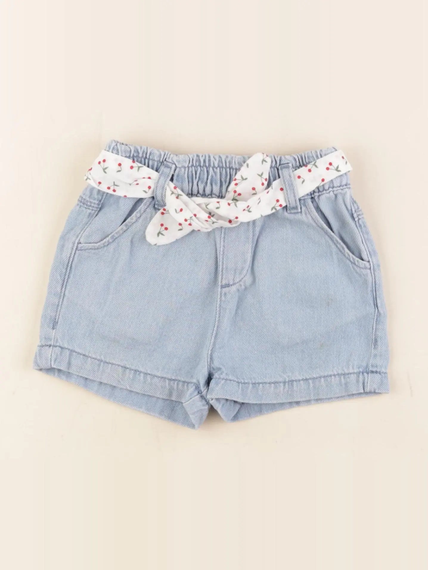 Vertbaudet - short bleu - 18 mois