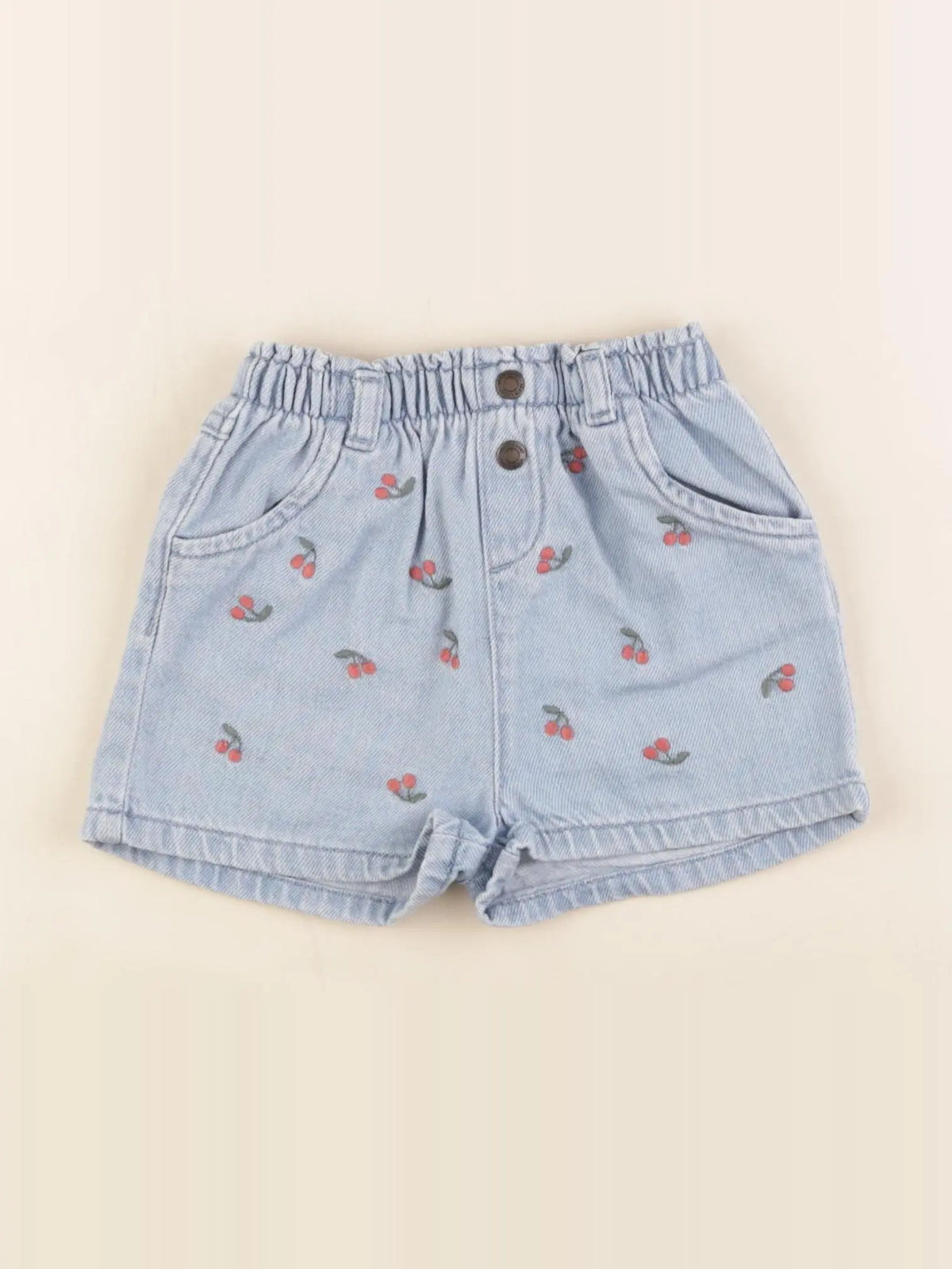 Vertbaudet - short bleu - 18 mois