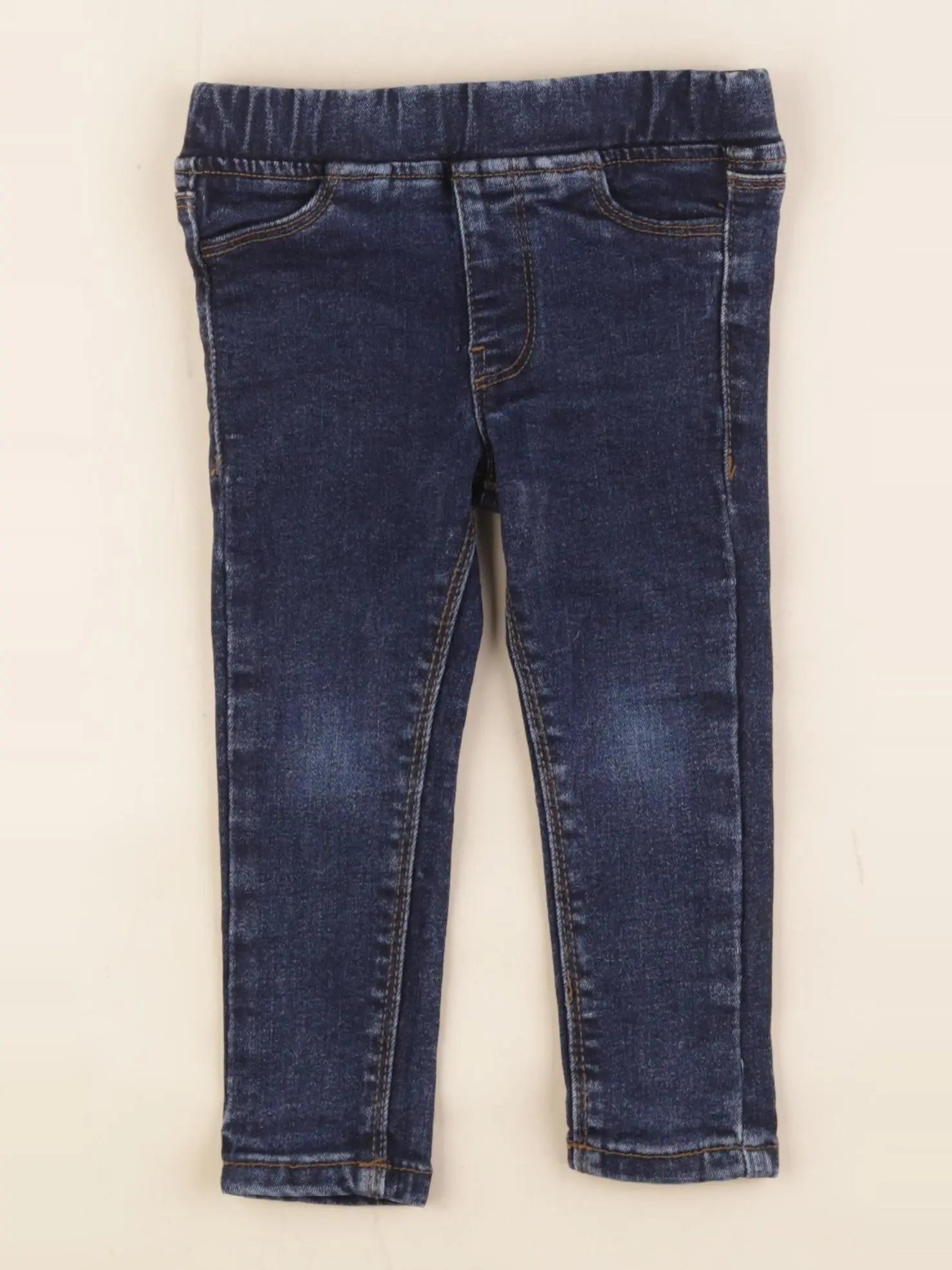 Vertbaudet - jegging bleu - 2 ans