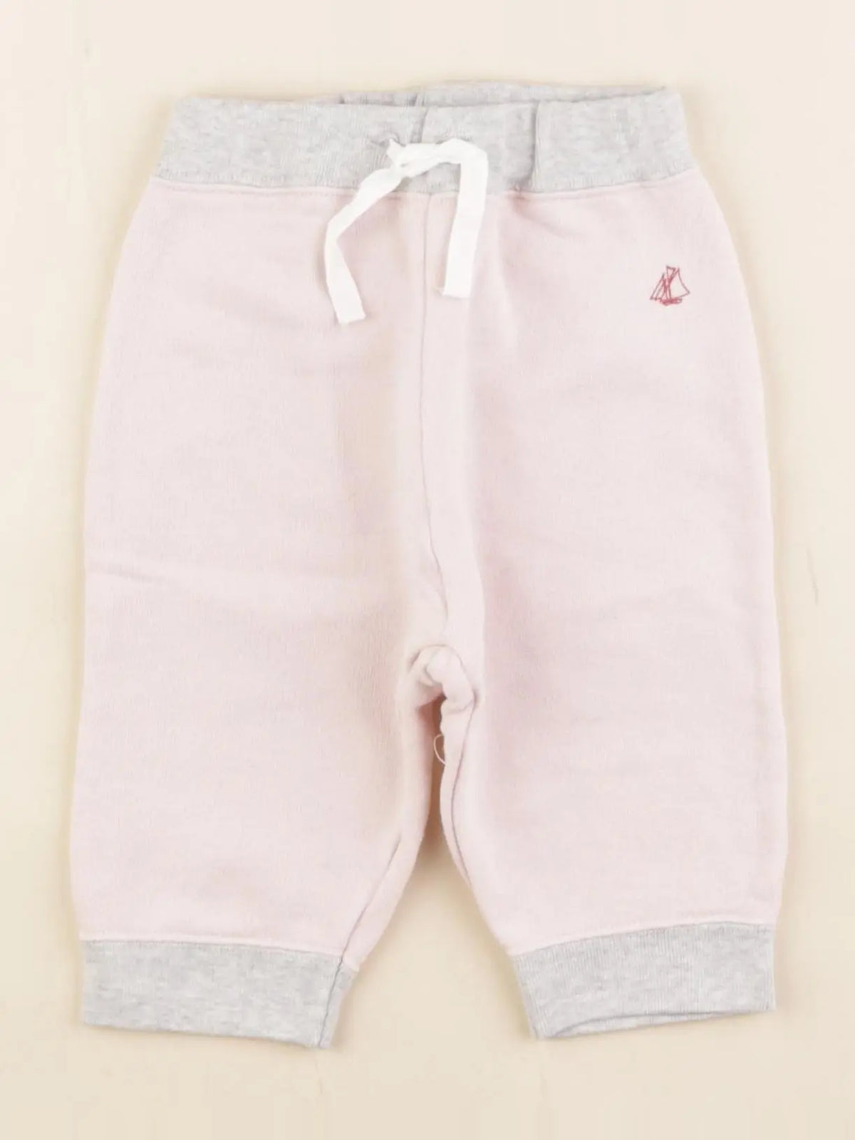 Petit Bateau - pantalon rose - 6 mois