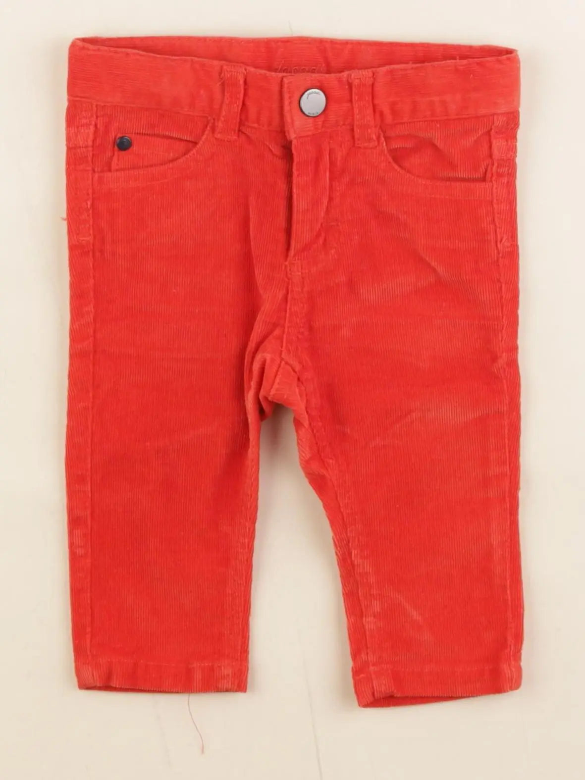 Jacadi - pantalon rouge - 6 mois