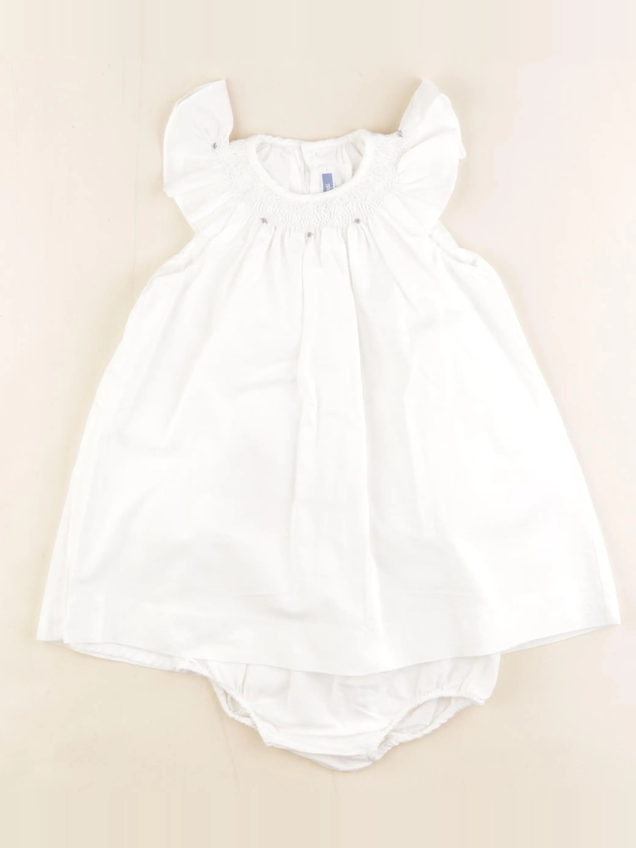 Jacadi - robe blanc - 24 mois