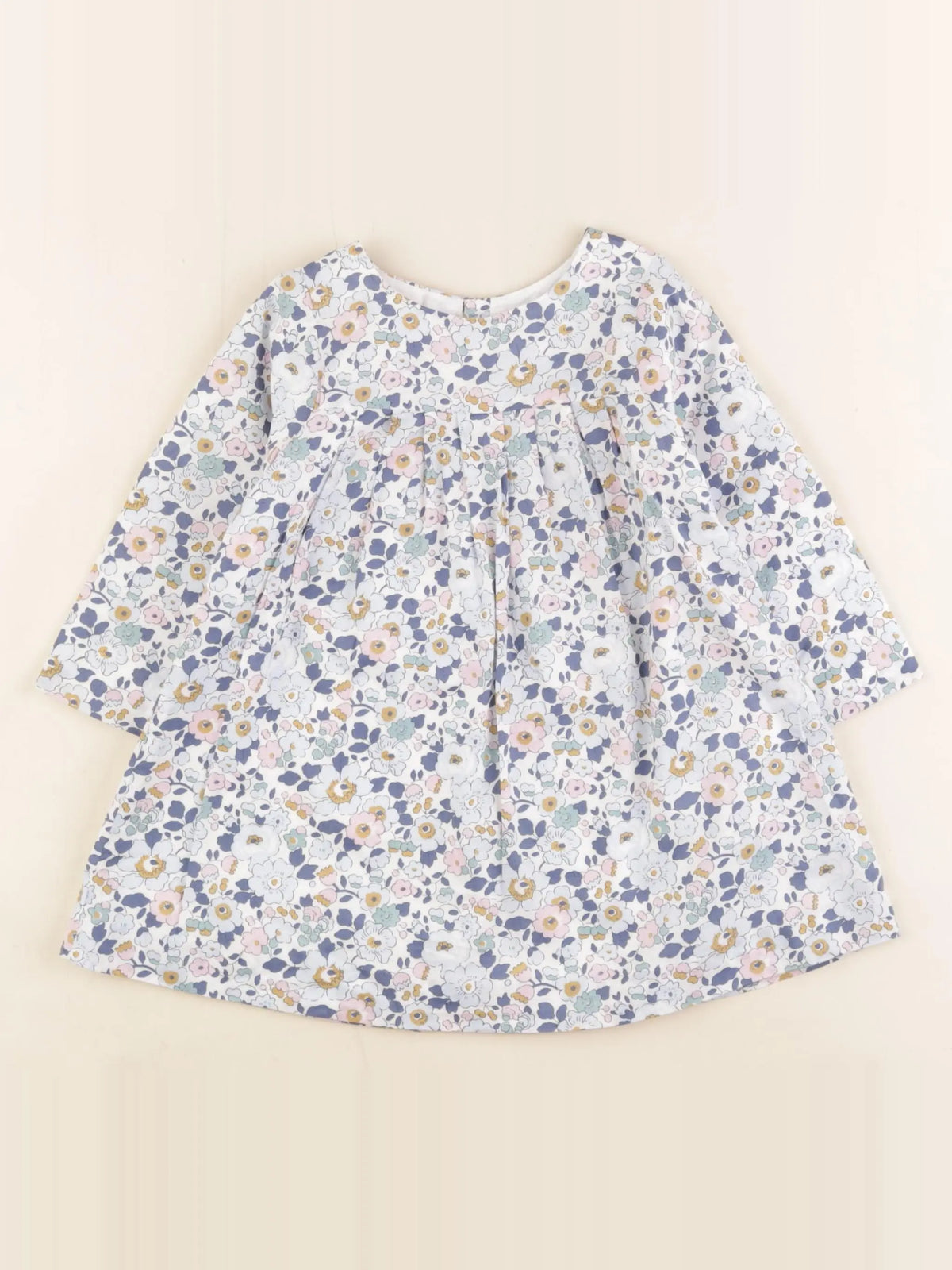 Jacadi - robe liberty multicolore - 18 mois