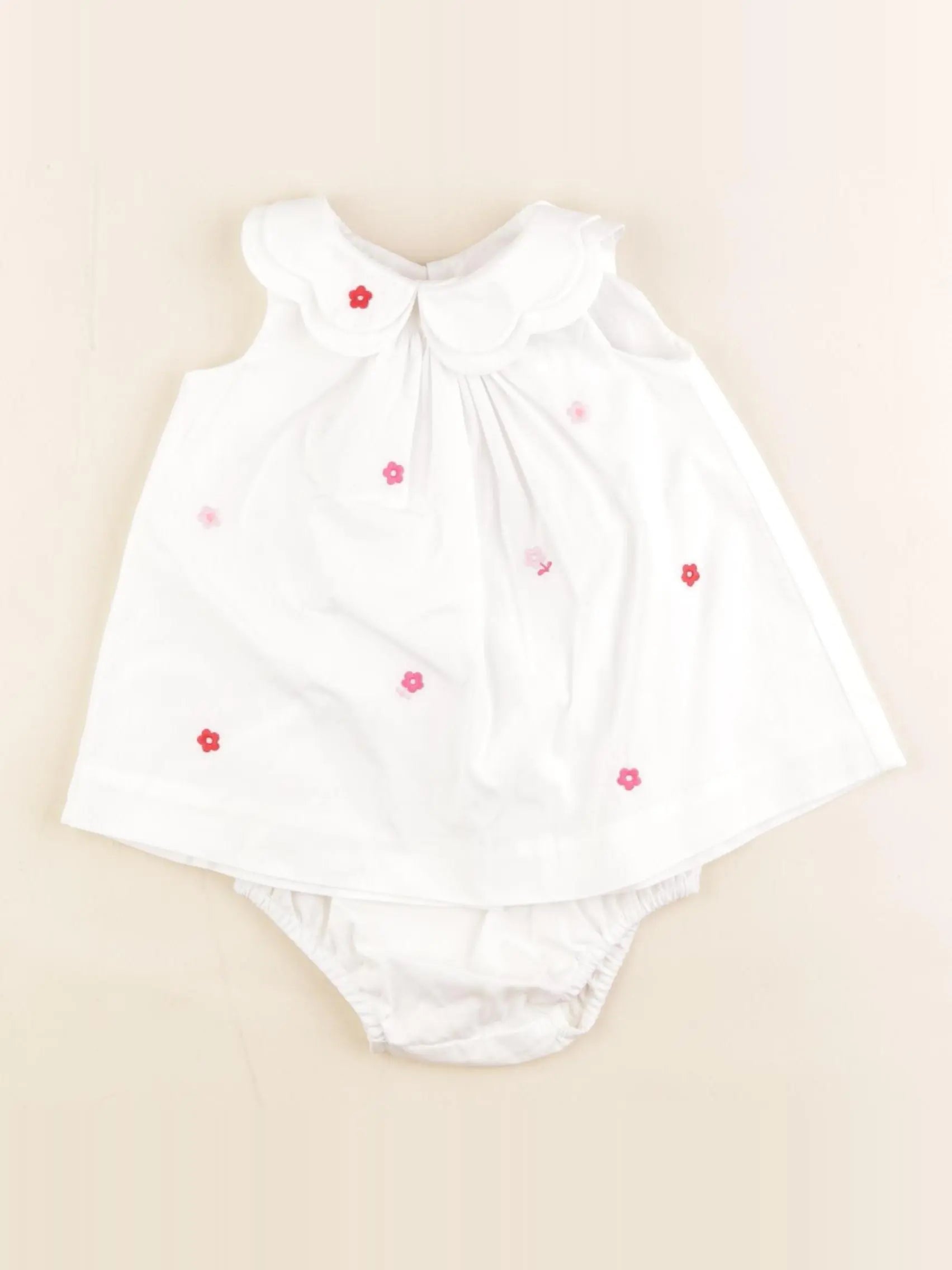 Jacadi - robe blanc - 3 mois