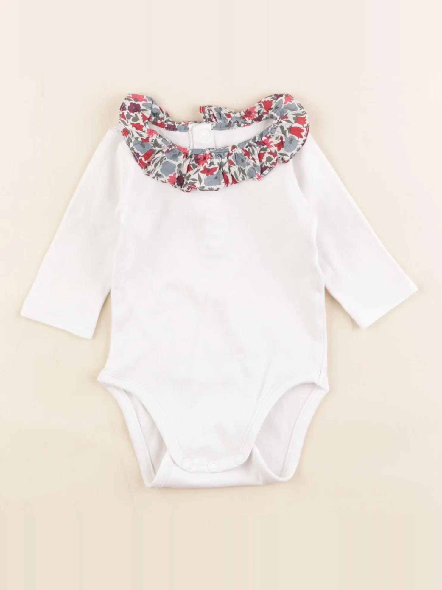 Jacadi - body liberty blanc - 3 mois