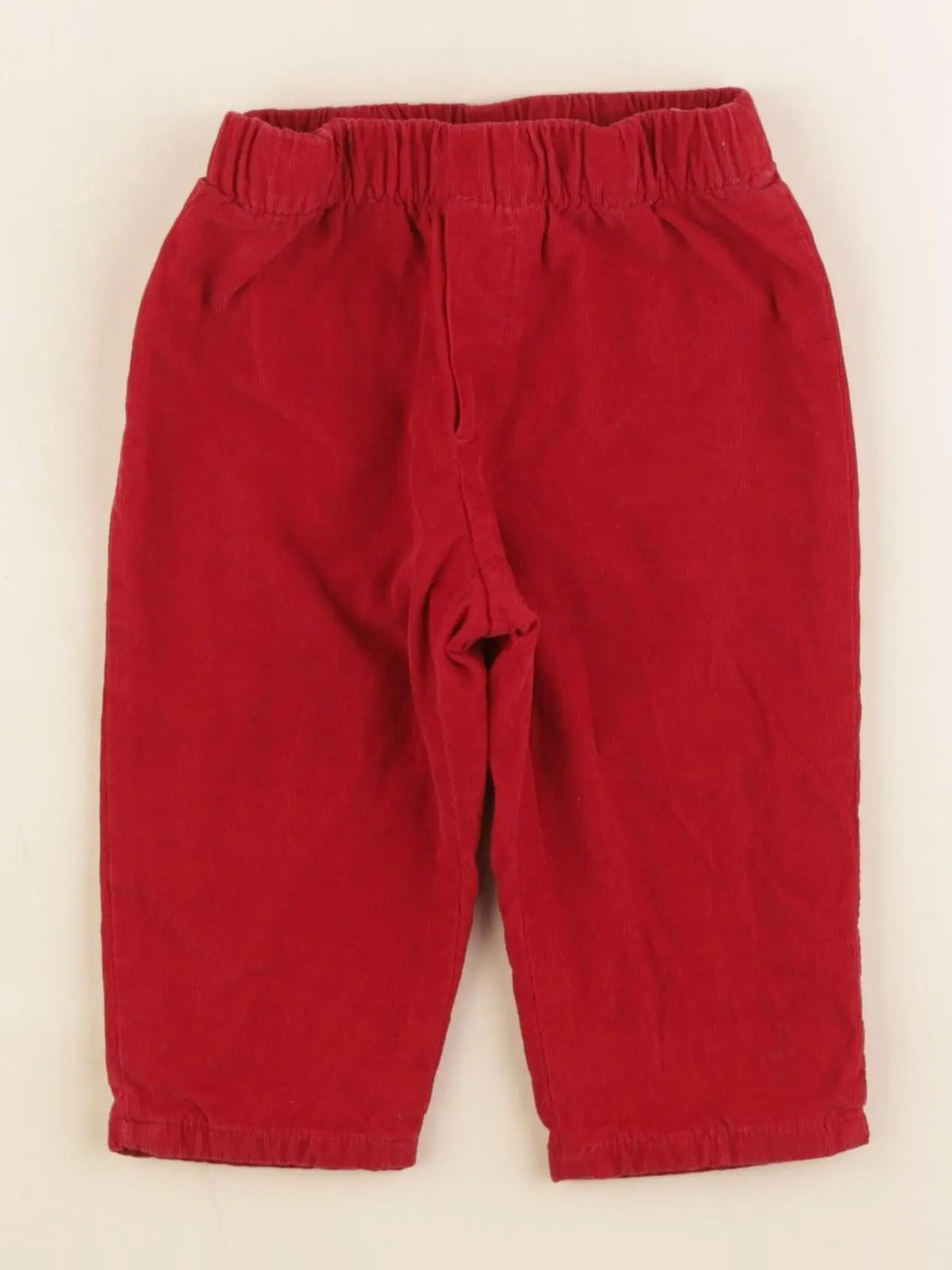 Jacadi - pantalon rouge - 12 mois
