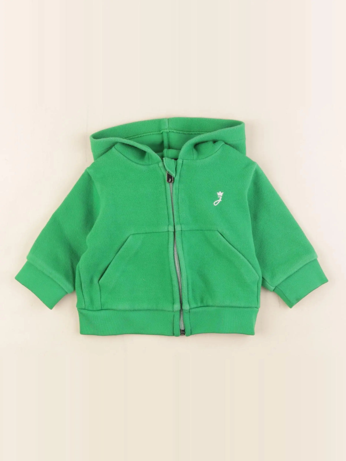 Jacadi - sweat vert - 6 mois
