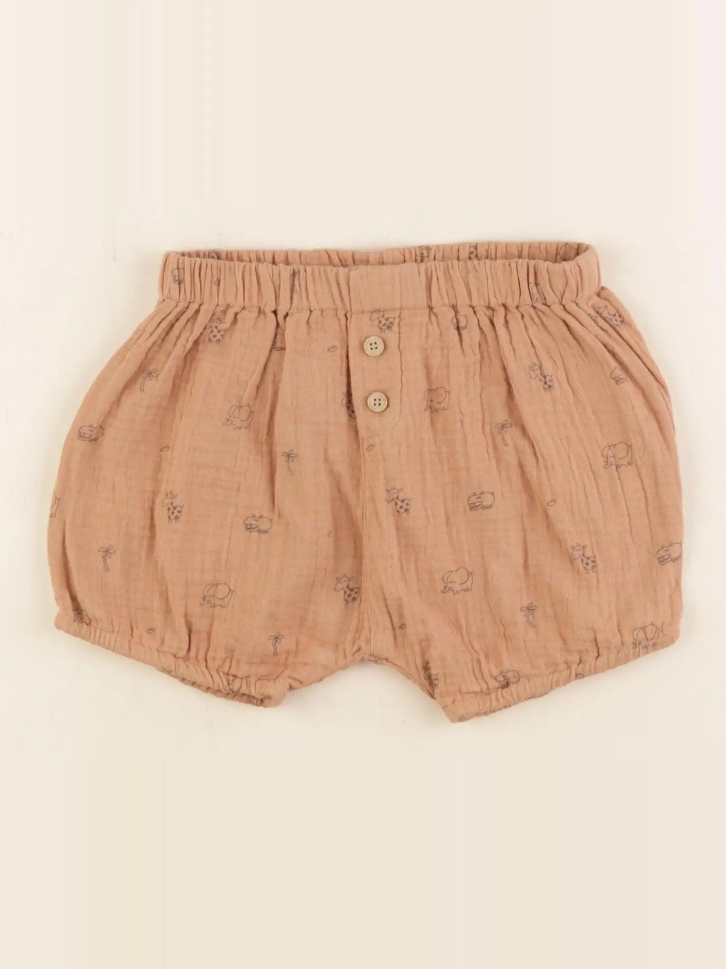 Vertbaudet - bloomer marron - 18 mois