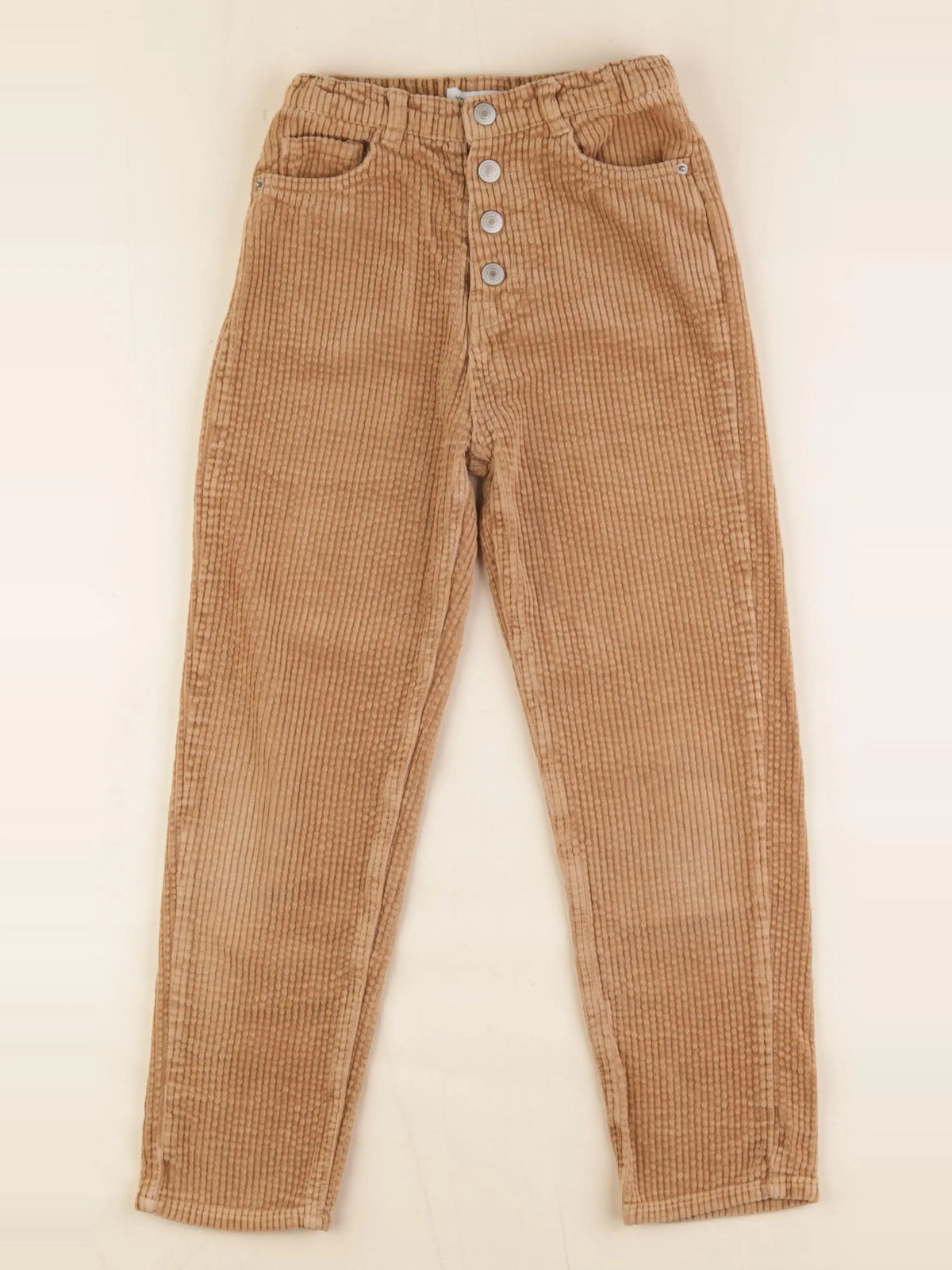 Vertbaudet - pantalon marron - 8 ans