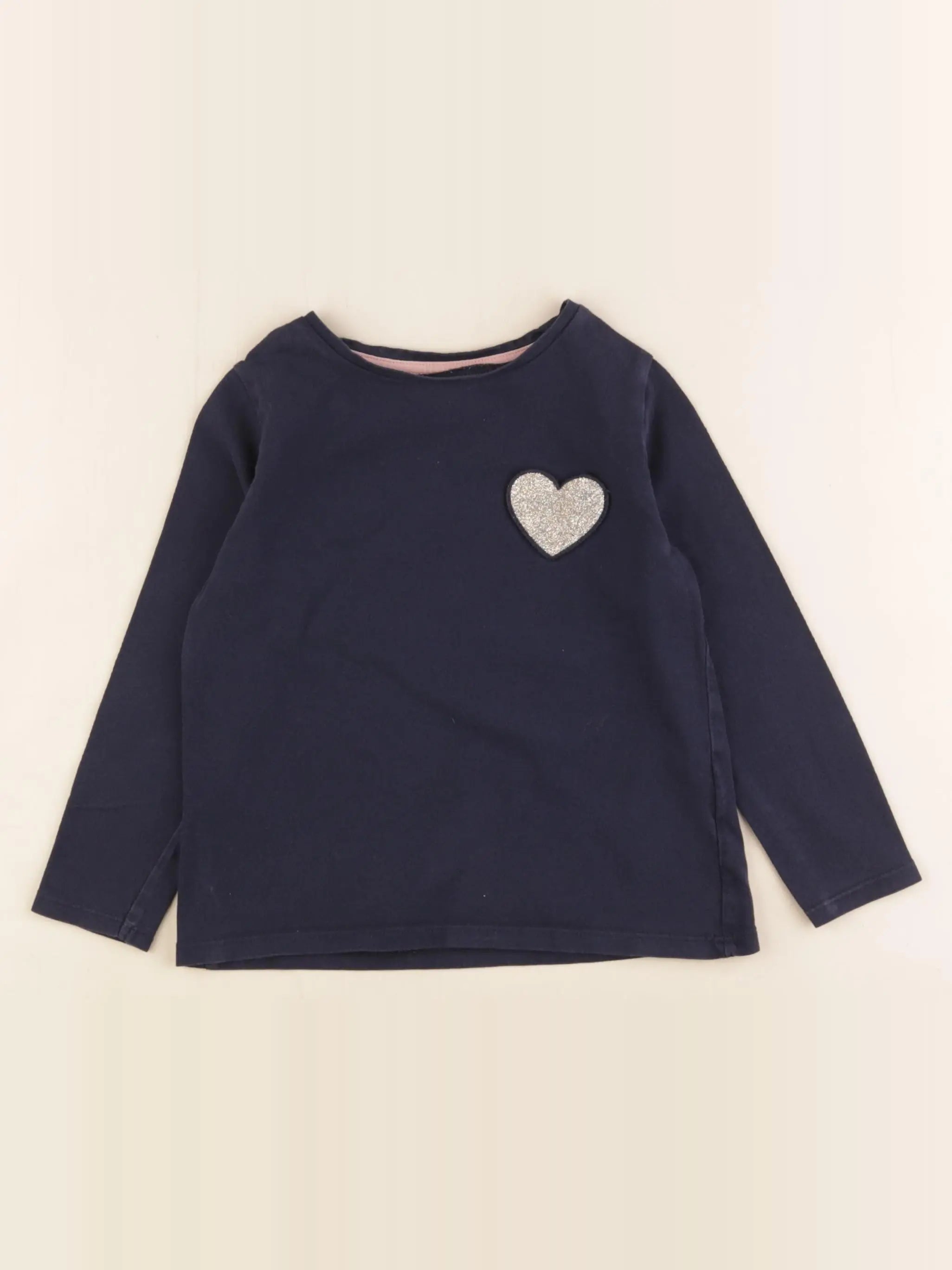 Vertbaudet - tee-shirt bleu - 4 ans