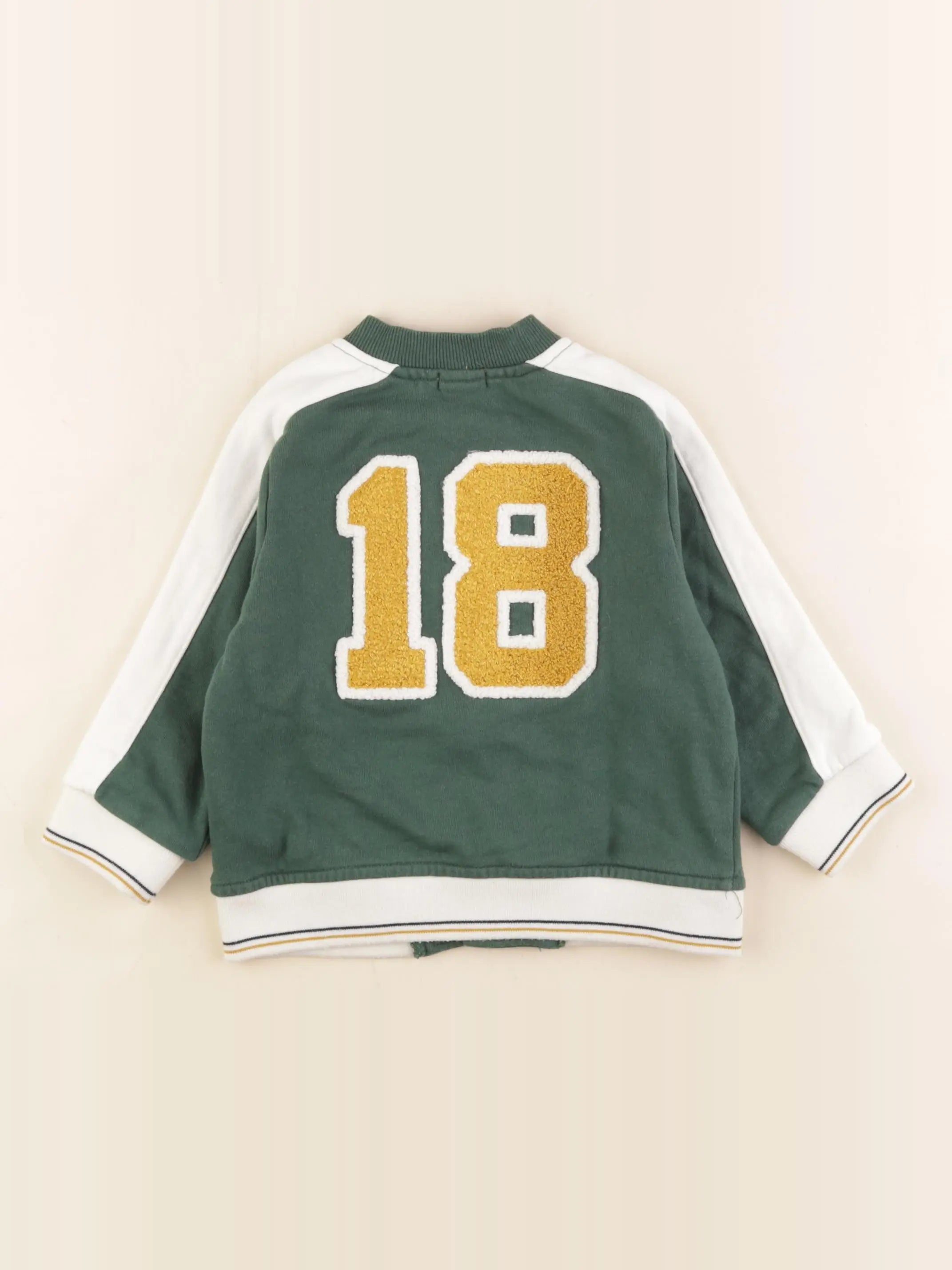 Boutchou - sweat vert - 24 mois