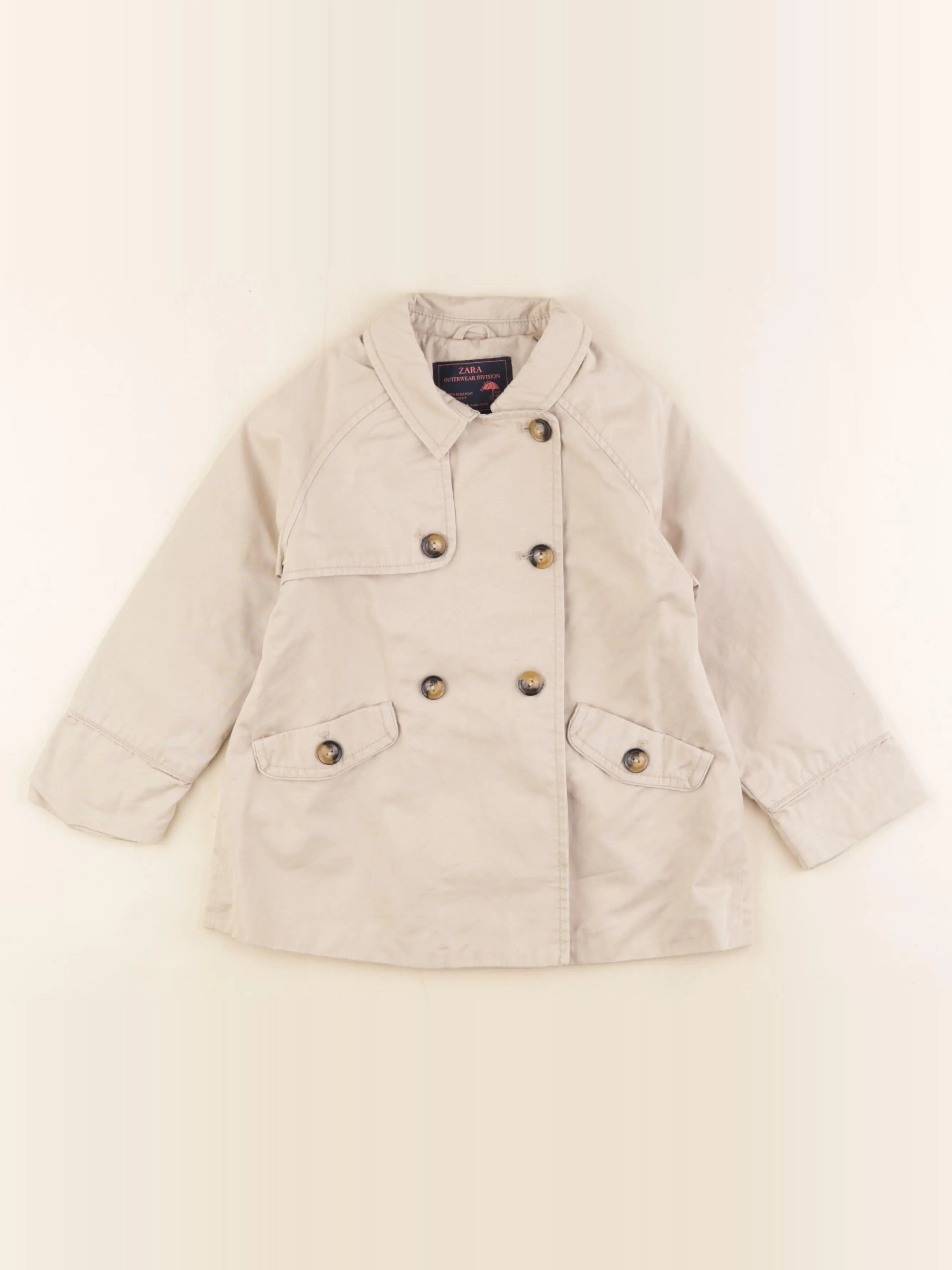 Zara - veste beige - 5 ans