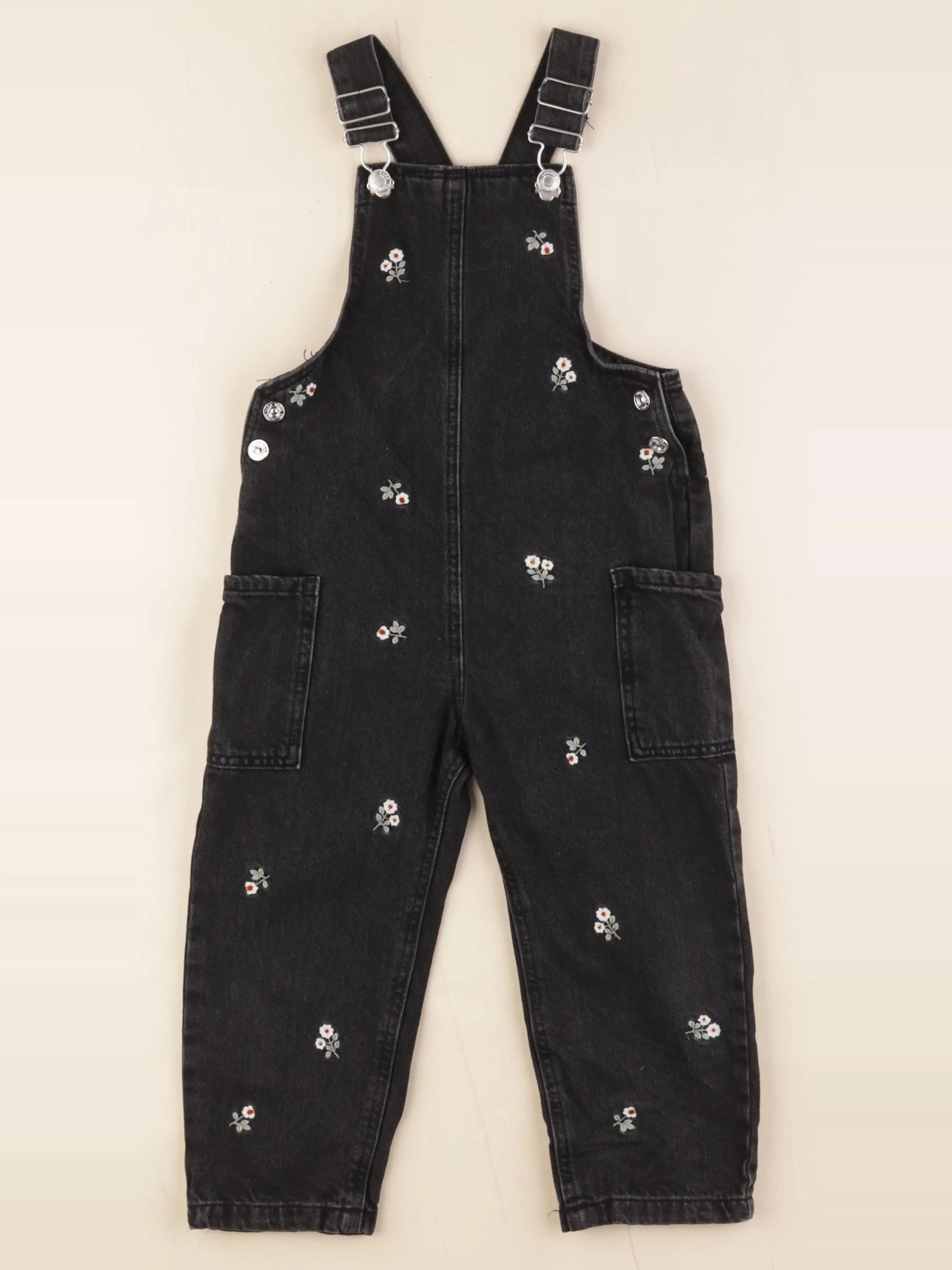 Zara - salopette noir - 2/3 ans