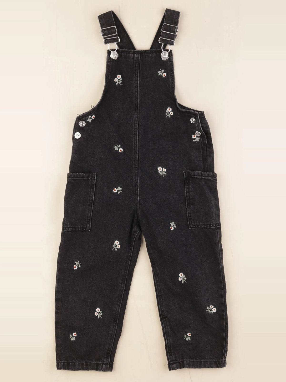 Zara - salopette noir - 2/3 ans