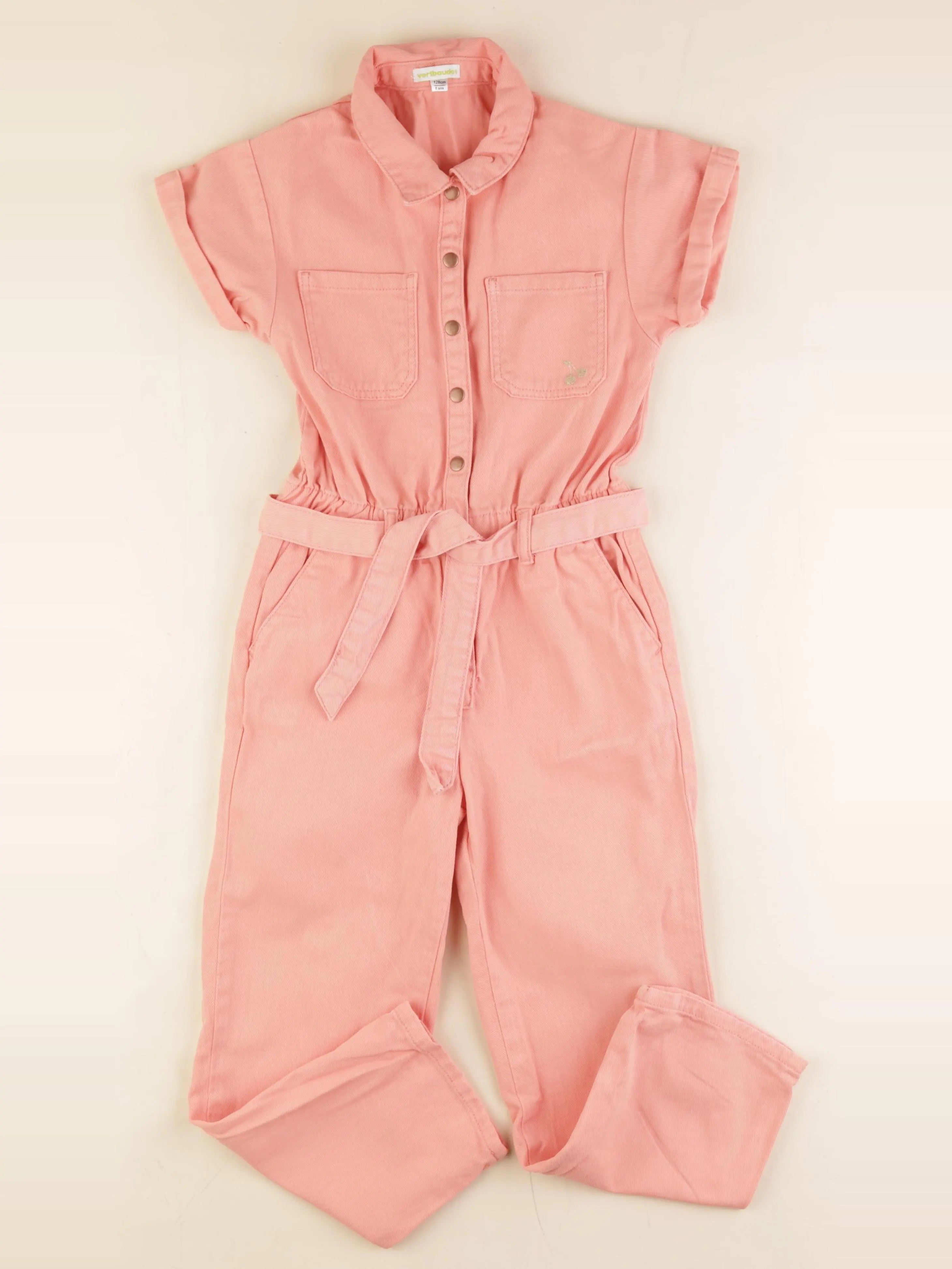 Vertbaudet - combinaison rose - 8 ans