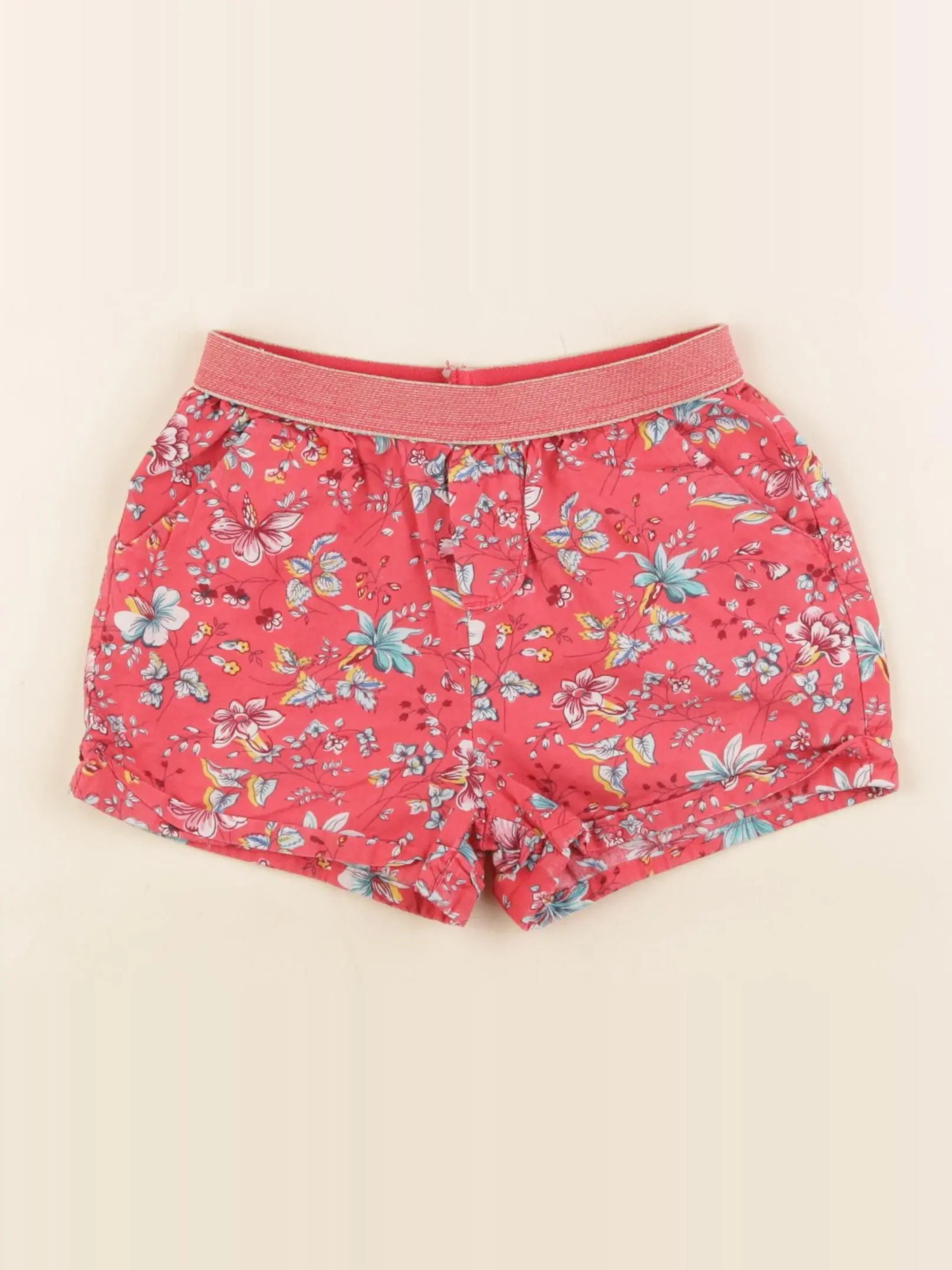 GAP - short rouge - 3 ans