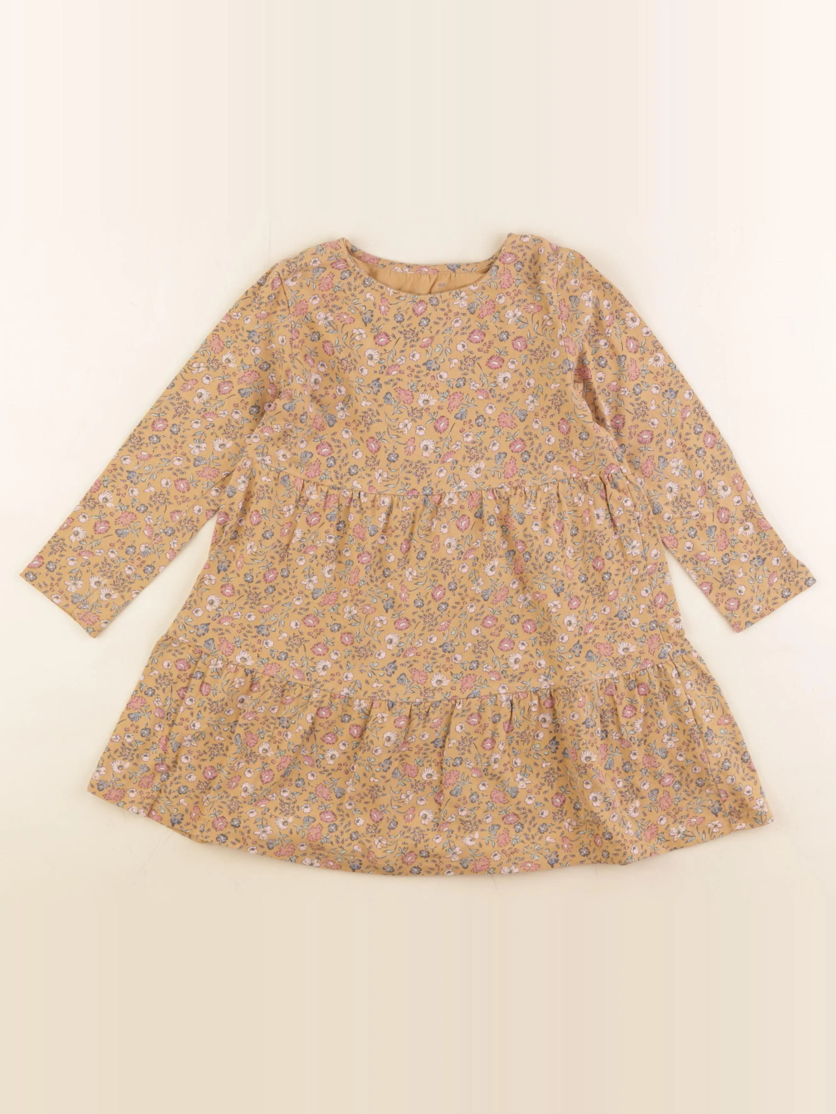 Vertbaudet - robe marron - 4 ans