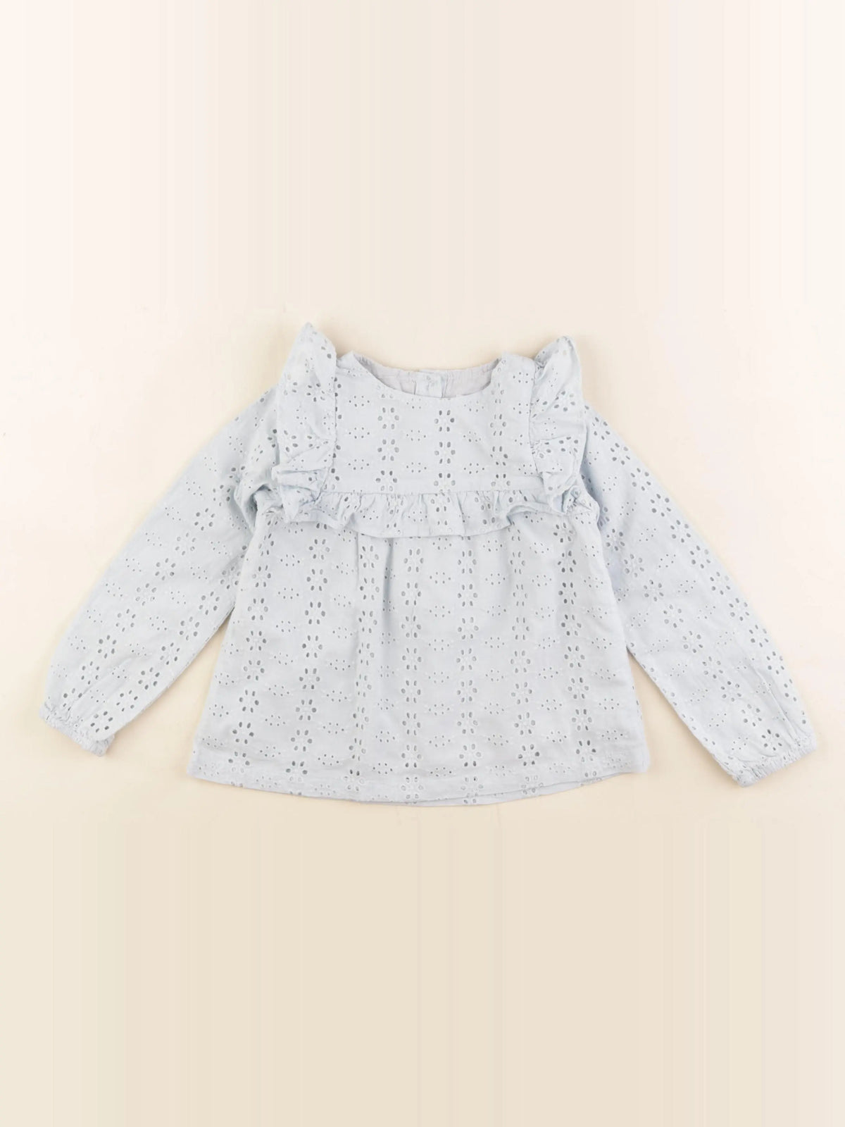 Vertbaudet - blouse bleu - 4 ans