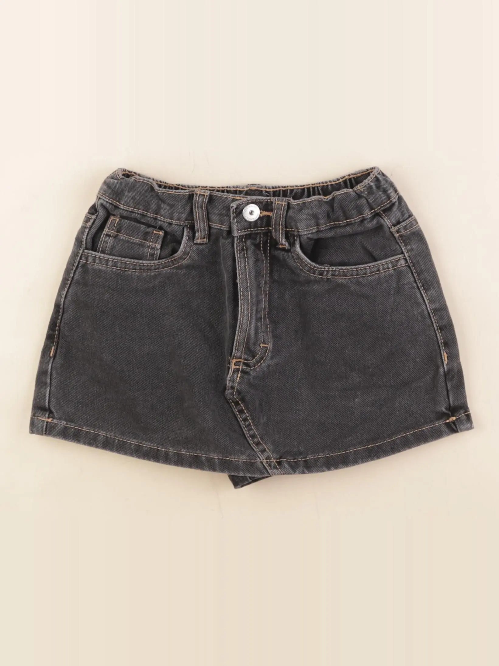 Vertbaudet - jupe short noir - 6 ans